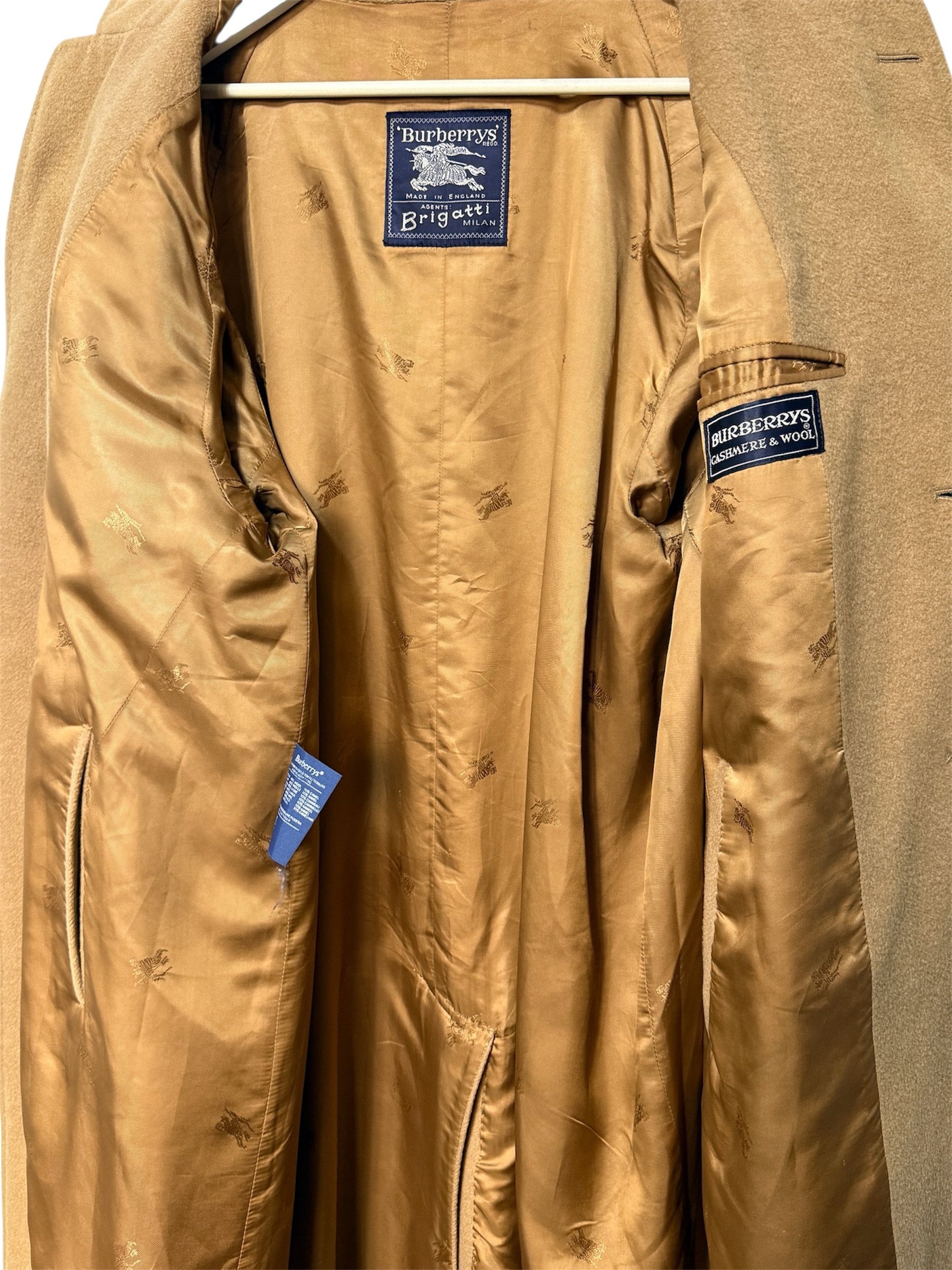 Burberry 🔆Burberry camel hair cashmere wool coat luxury size xl Size US XL / EU 56 / 4 - 9 Thumbnail