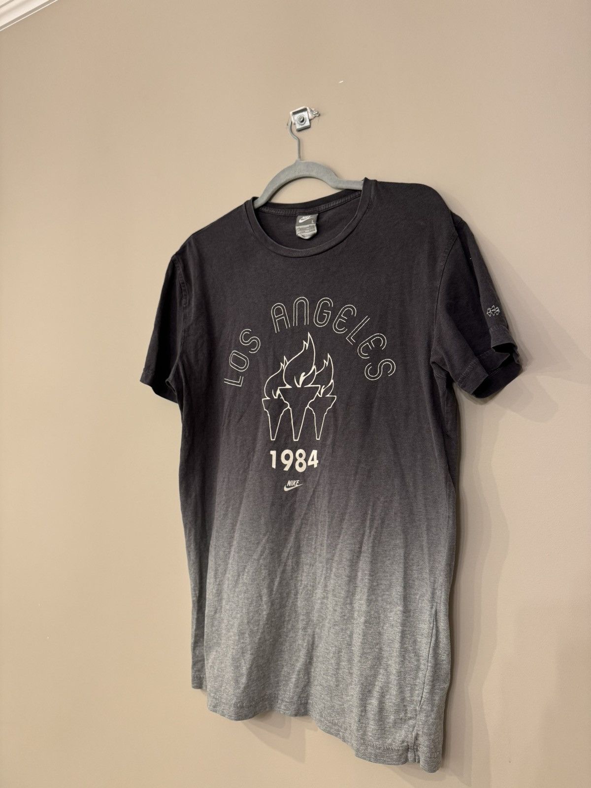 Nike Nike t shirt vintage 90s Los Angeles Olympic Games rare Size US L / EU 52-54 / 3 - 2 Thumbnail