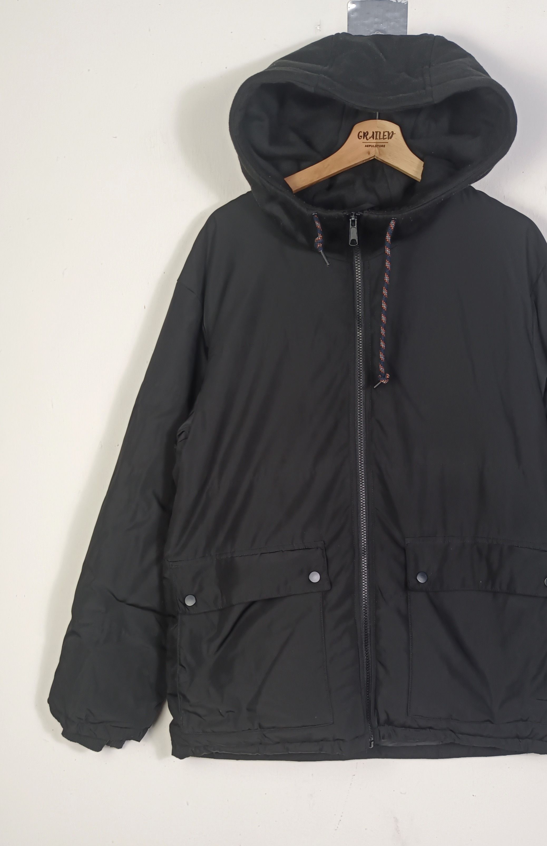 Japanese Brand × Uniqlo Uniqlo GU Puffer Black Jacket Size US L / EU 52-54 / 3 - 4 Thumbnail