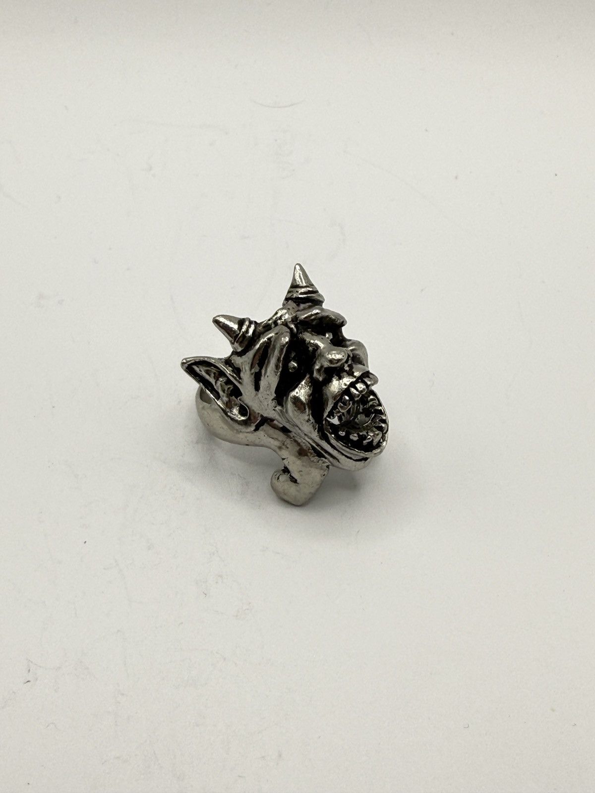 Seditionaries Alchemy 2002 demon ring biker/goth chrome erd Size ONE SIZE - 6 Thumbnail