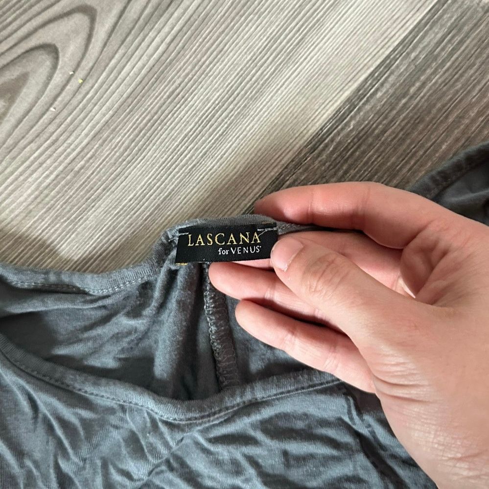 Other lascana venus gray black white leaf graphic shirt Size L / US 10 / IT 46 - 4 Thumbnail