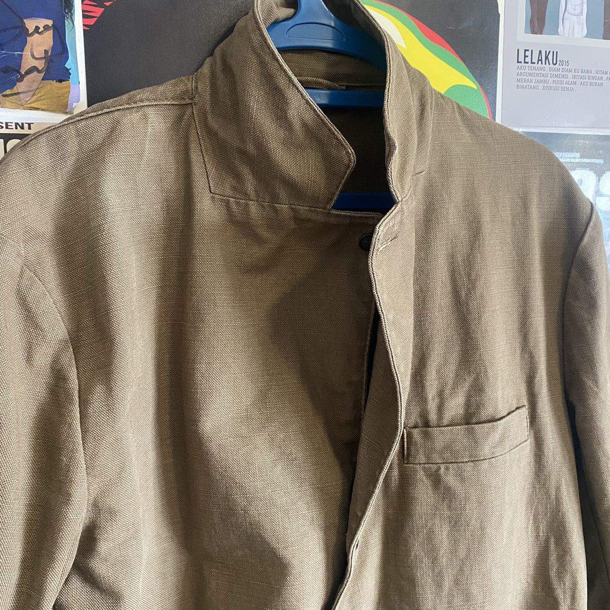 Vintage Vintage Japanese Button Down Light Jacket Size US L / EU 52-54 / 3 - 4 Thumbnail