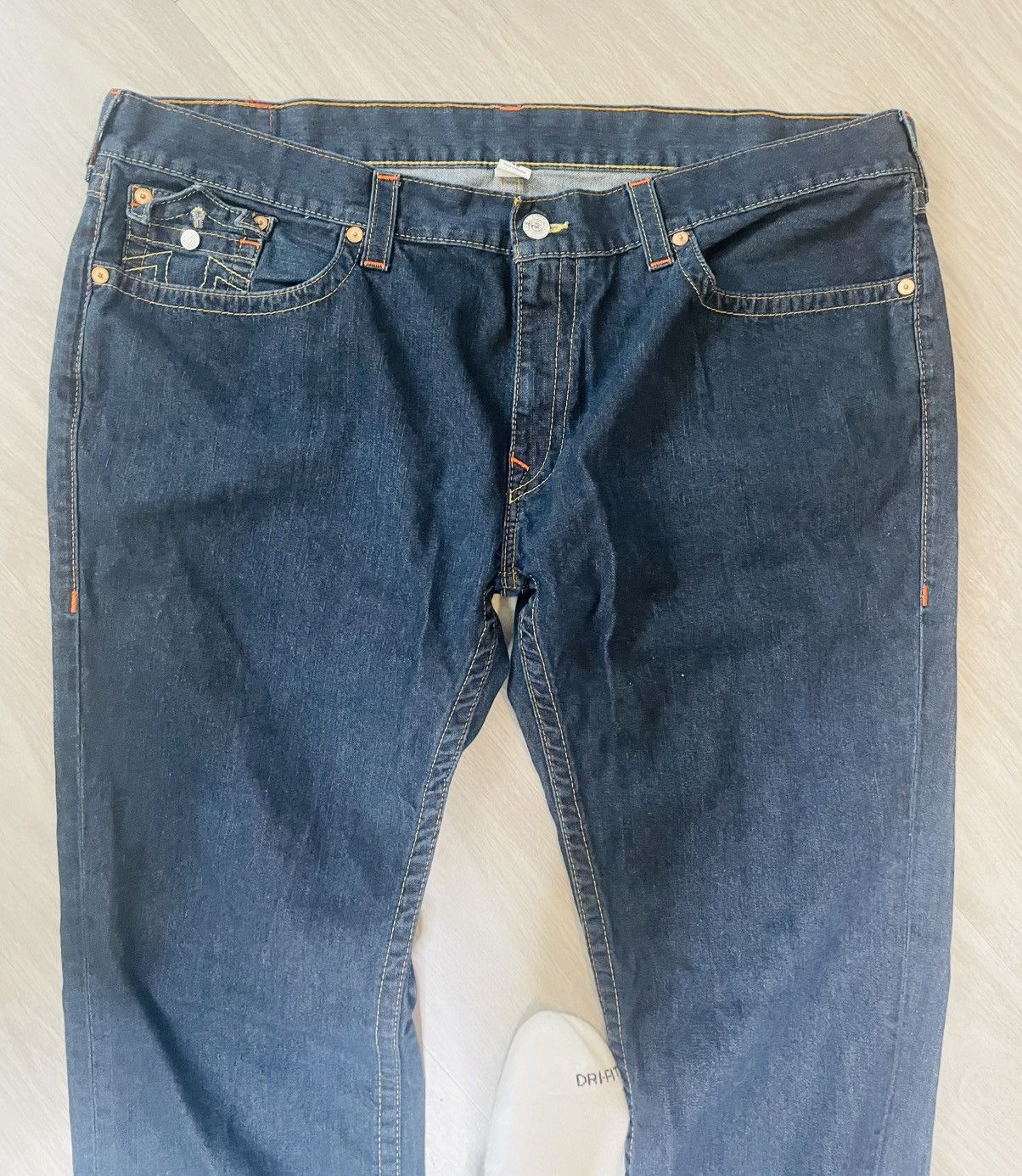 True Religion True Religion Jeans Relaxed Skinny Flap MENS SZ 46X33 Size US 44 / EU 60 - 3 Thumbnail