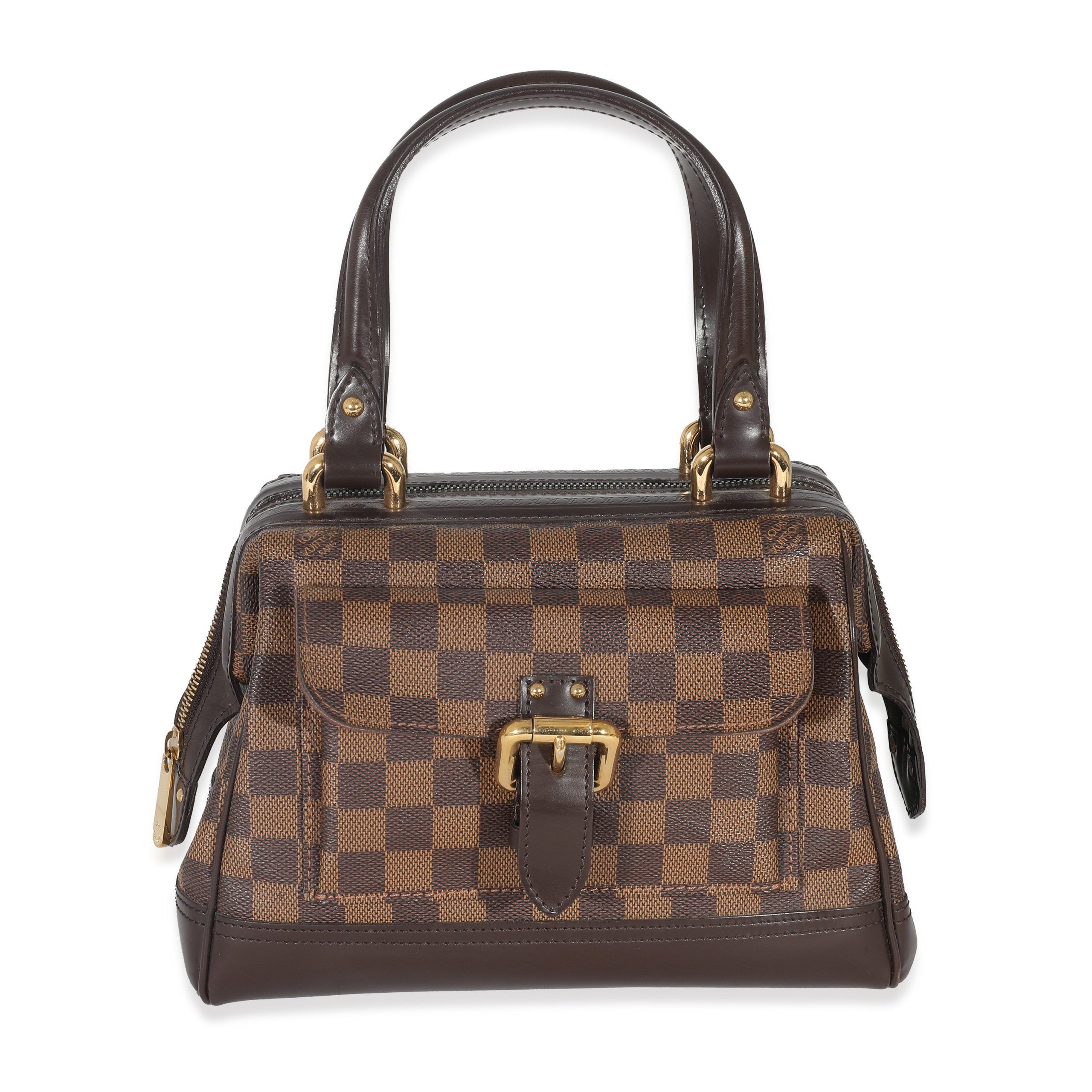 image of Louis Vuitton Damier Ebene Knightsbridge in Brown, Women's