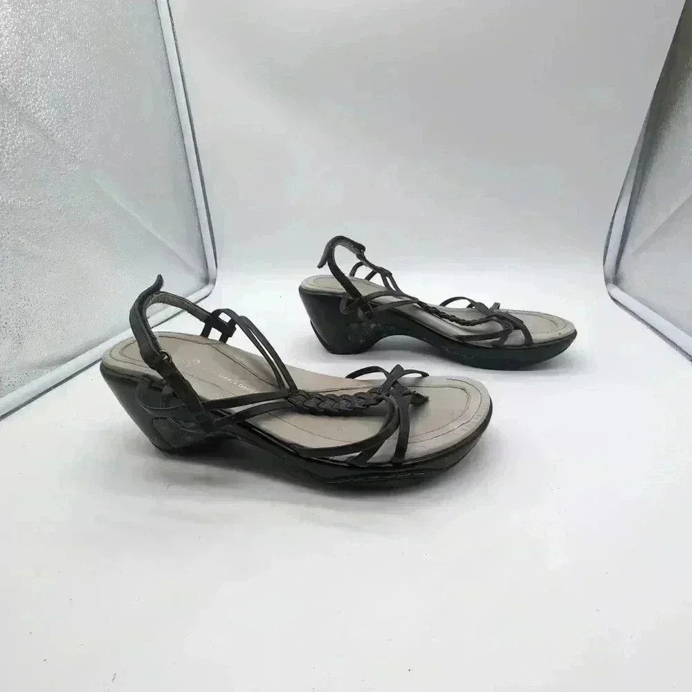 Designer Jambu Sport Wedge Design Sandals braided with ankle strap Size US 10 / IT 40 - 6 Thumbnail