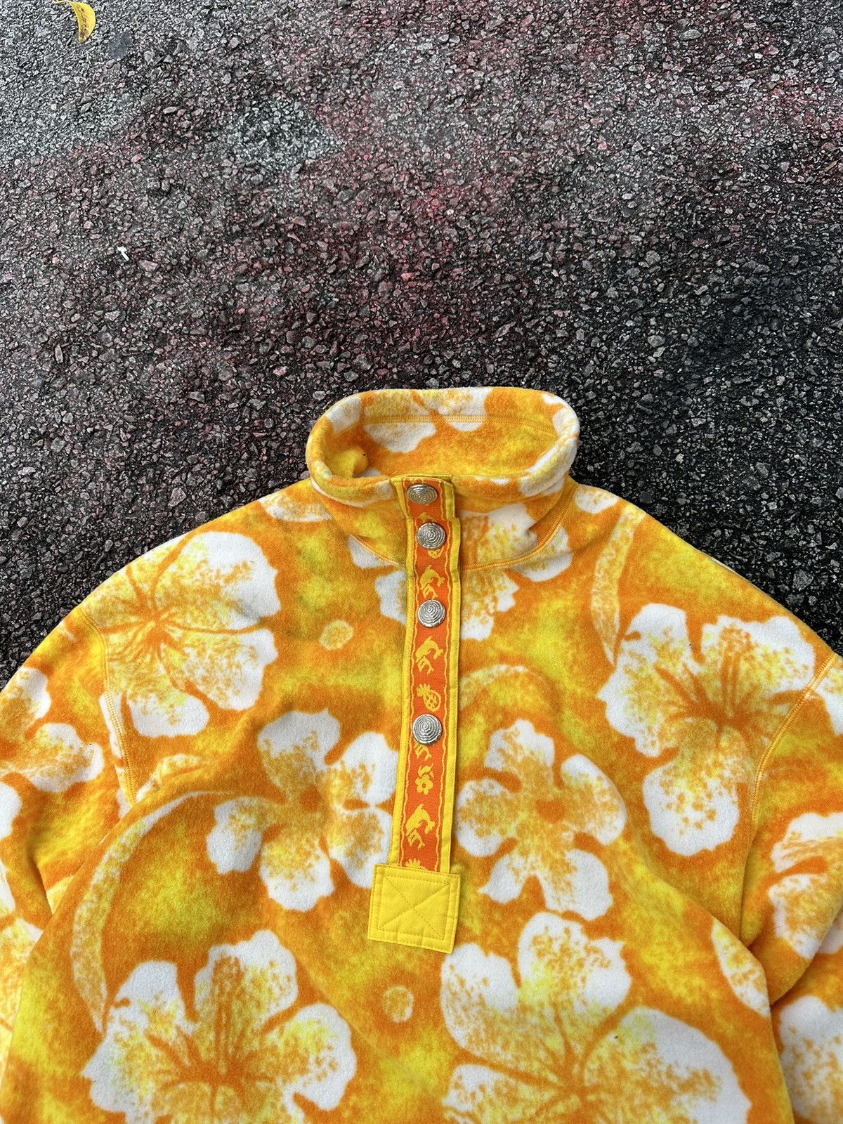 Japanese Brand 👹Jojo Fiore Japan Pullover Fleece Jacket Size US M / EU 48-50 / 2 - 5 Thumbnail