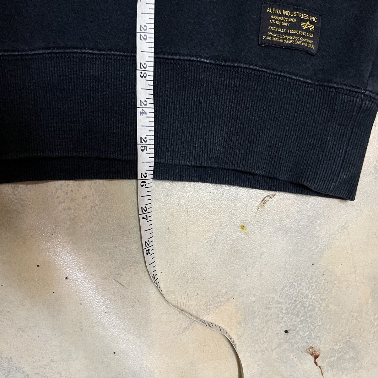 Alpha Industries × Vintage Vintage Alpha Industries Sweatshirt Size US L / EU 52-54 / 3 - 12 Thumbnail