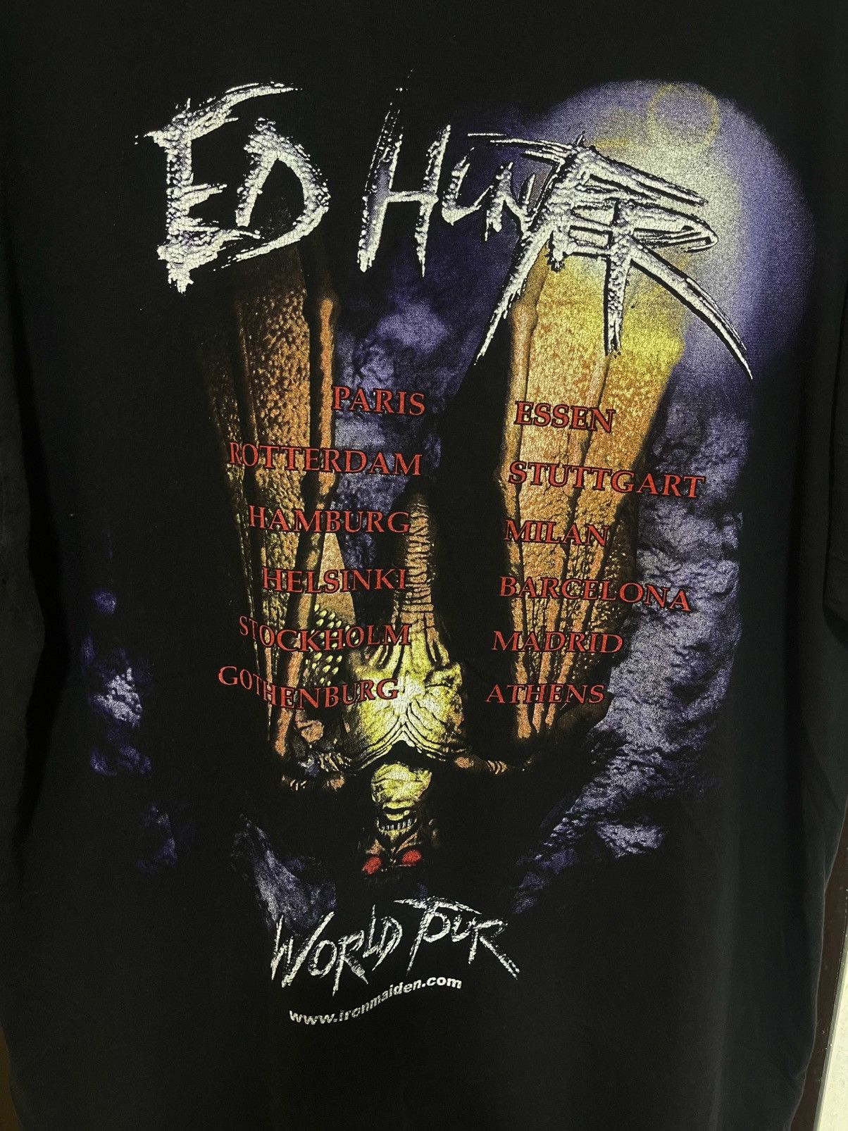 Vintage Vintage Iron Maiden Size US L / EU 52-54 / 3 - 6 Thumbnail