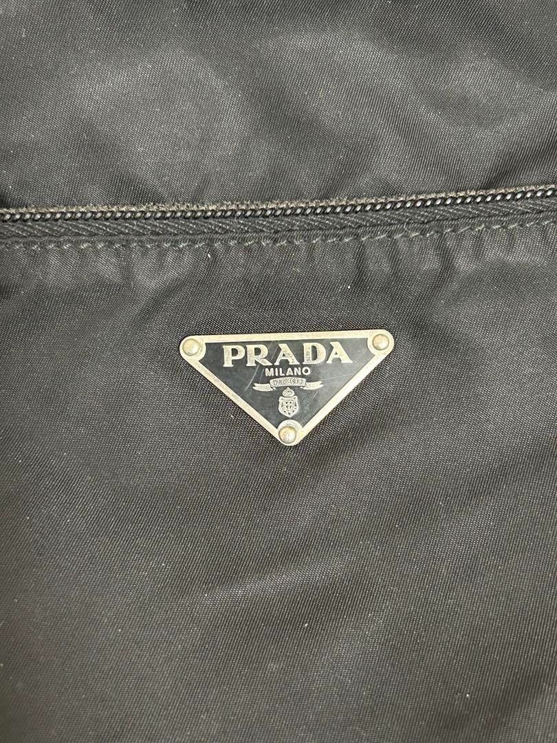 Prada Prada - Shoulder Bag Triangle Plate Black Nylon Crossbody Size ONE SIZE - 5 Thumbnail