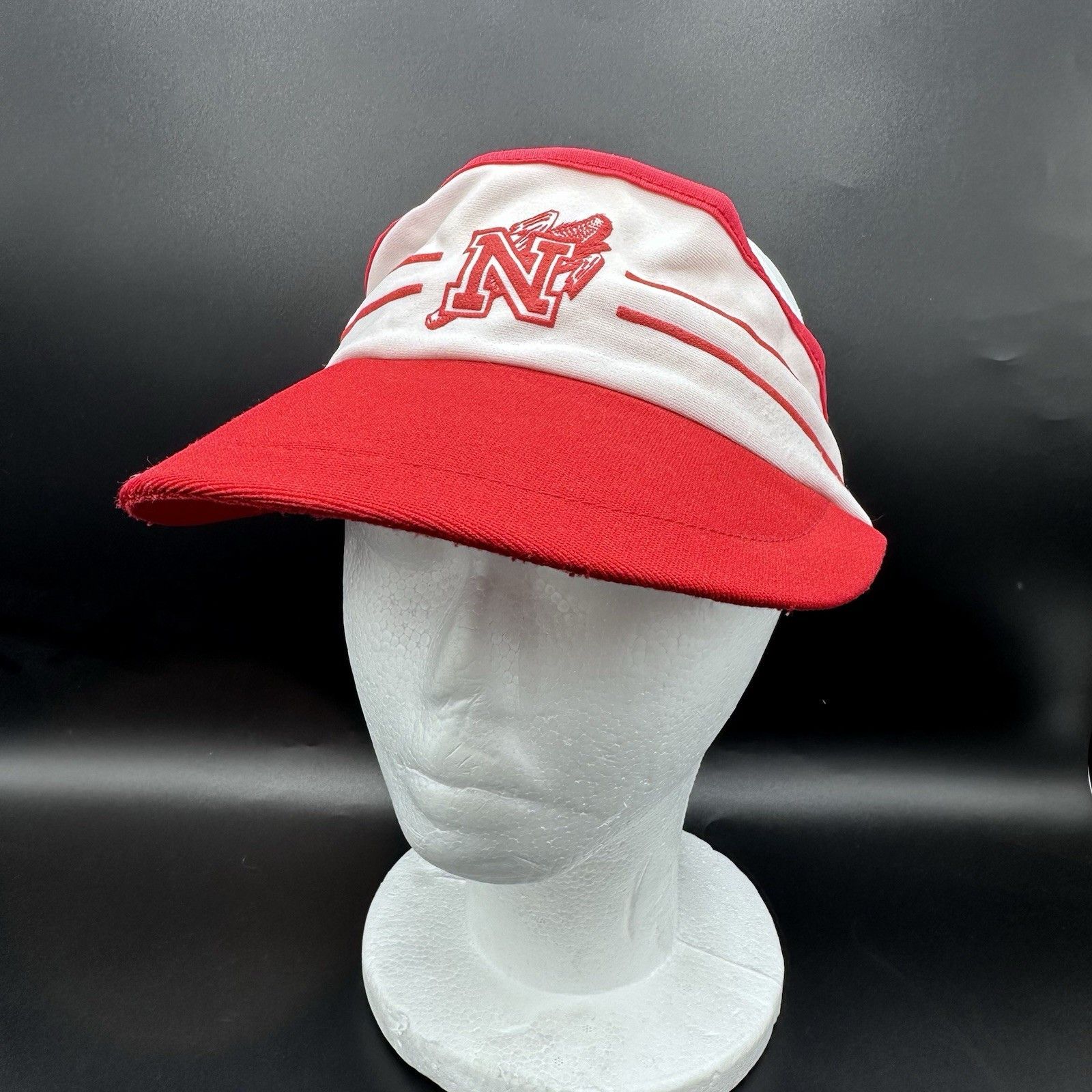 Other VTG Nebraska Cornhuskers Huskers Stretch Strap Visor OSFA Size ONE SIZE - 1 Thumbnail