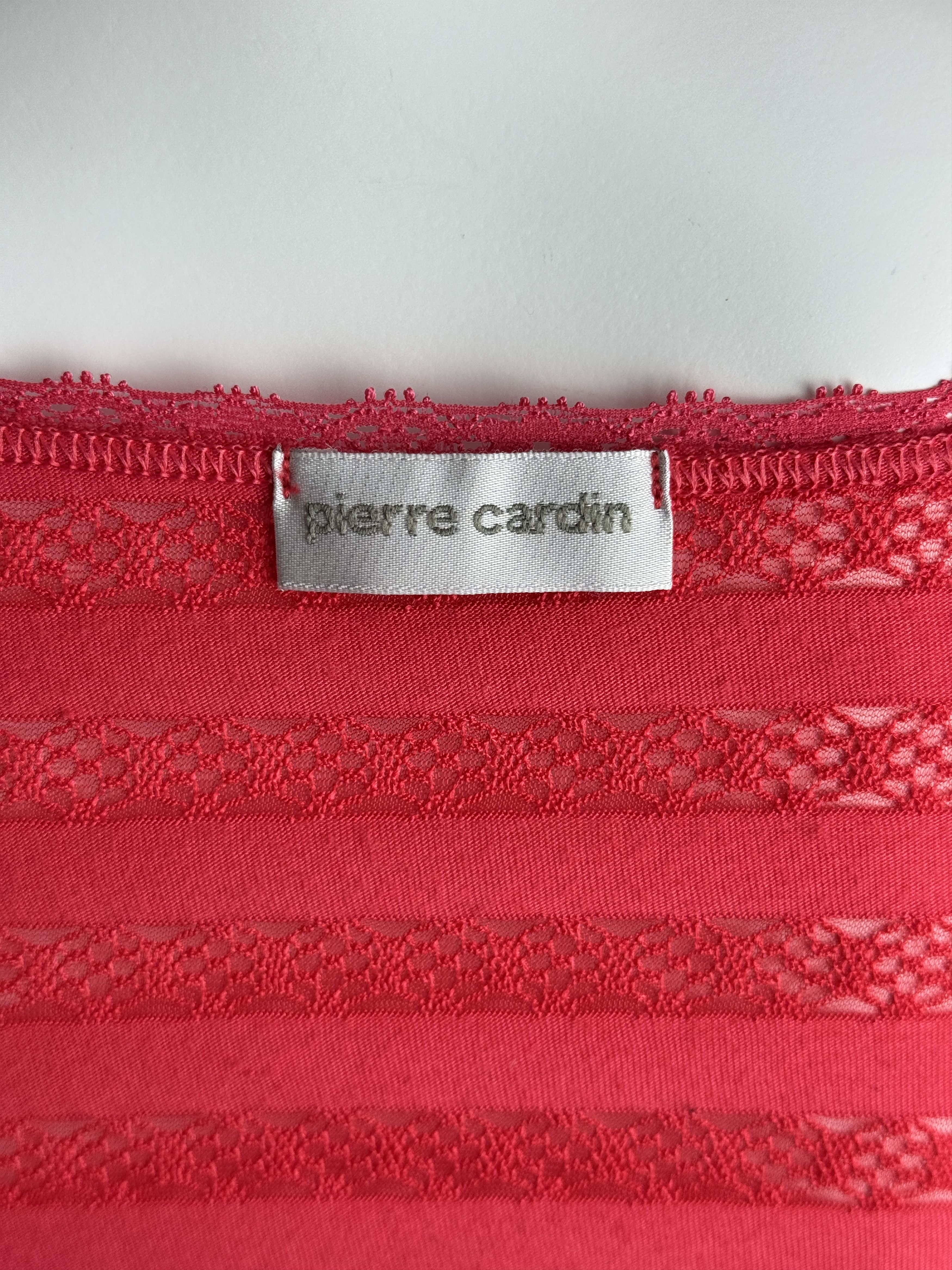 Designer × Pierre Cardin × Vintage PIERRE CARDIN vintage women’s sheer lace tank top Size S / US 4 / IT 40 - 3 Thumbnail