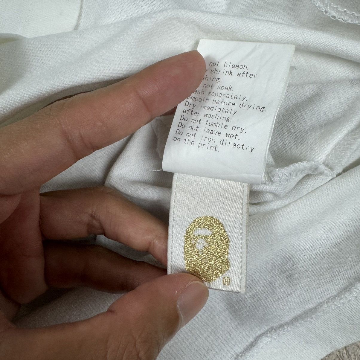 Bape Vintage Bape Square T-shirt Size US L / EU 52-54 / 3 - 22 Thumbnail