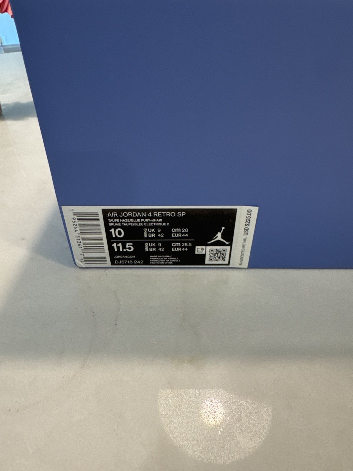 Jordan Brand Nike x Jordan 4 x Union LA Size US 10 / EU 43 - 8 Thumbnail