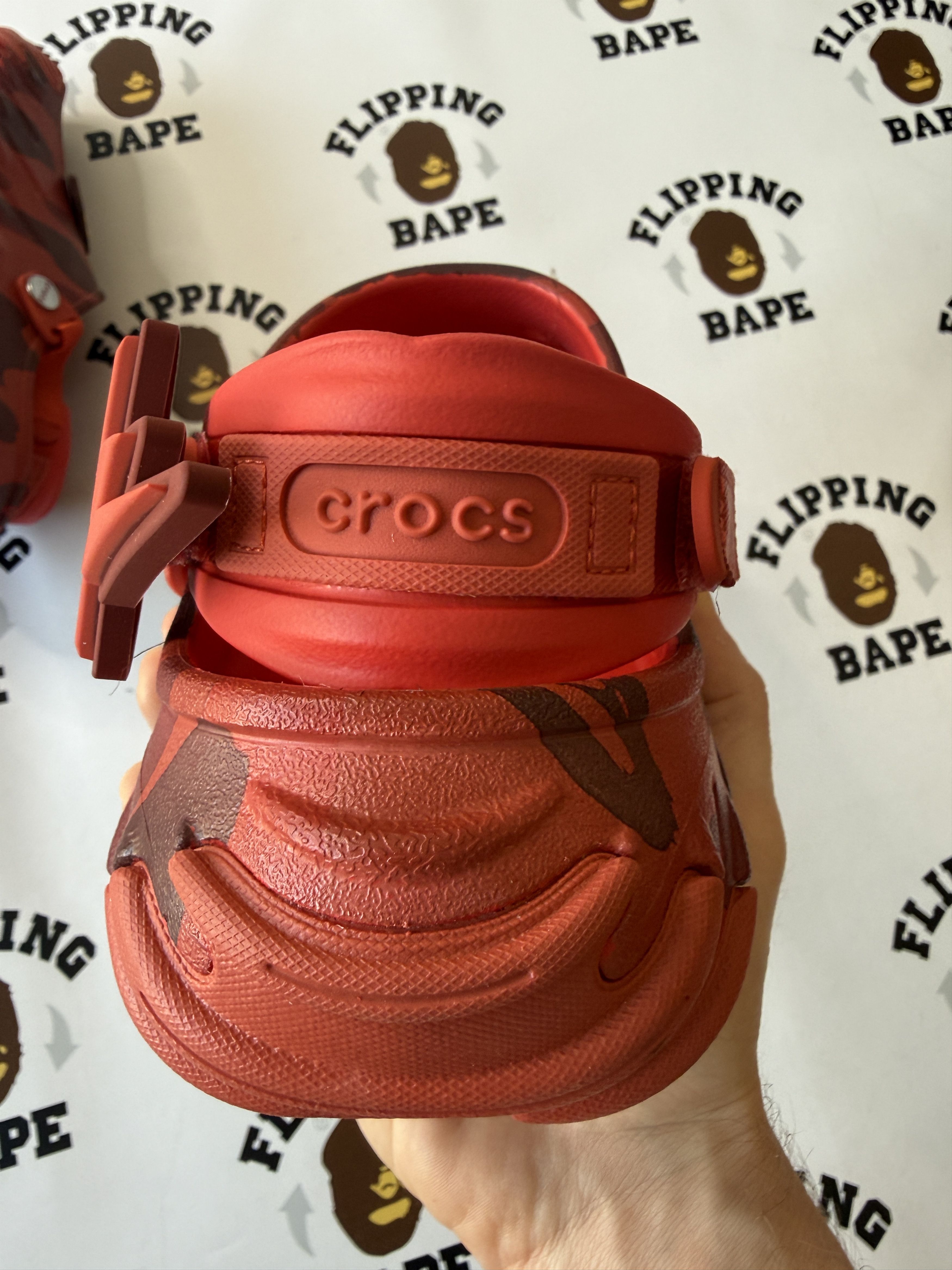 Bape × Crocs BAPE X CROCS ECHO RED Size US 10 / EU 43 - 10 Thumbnail
