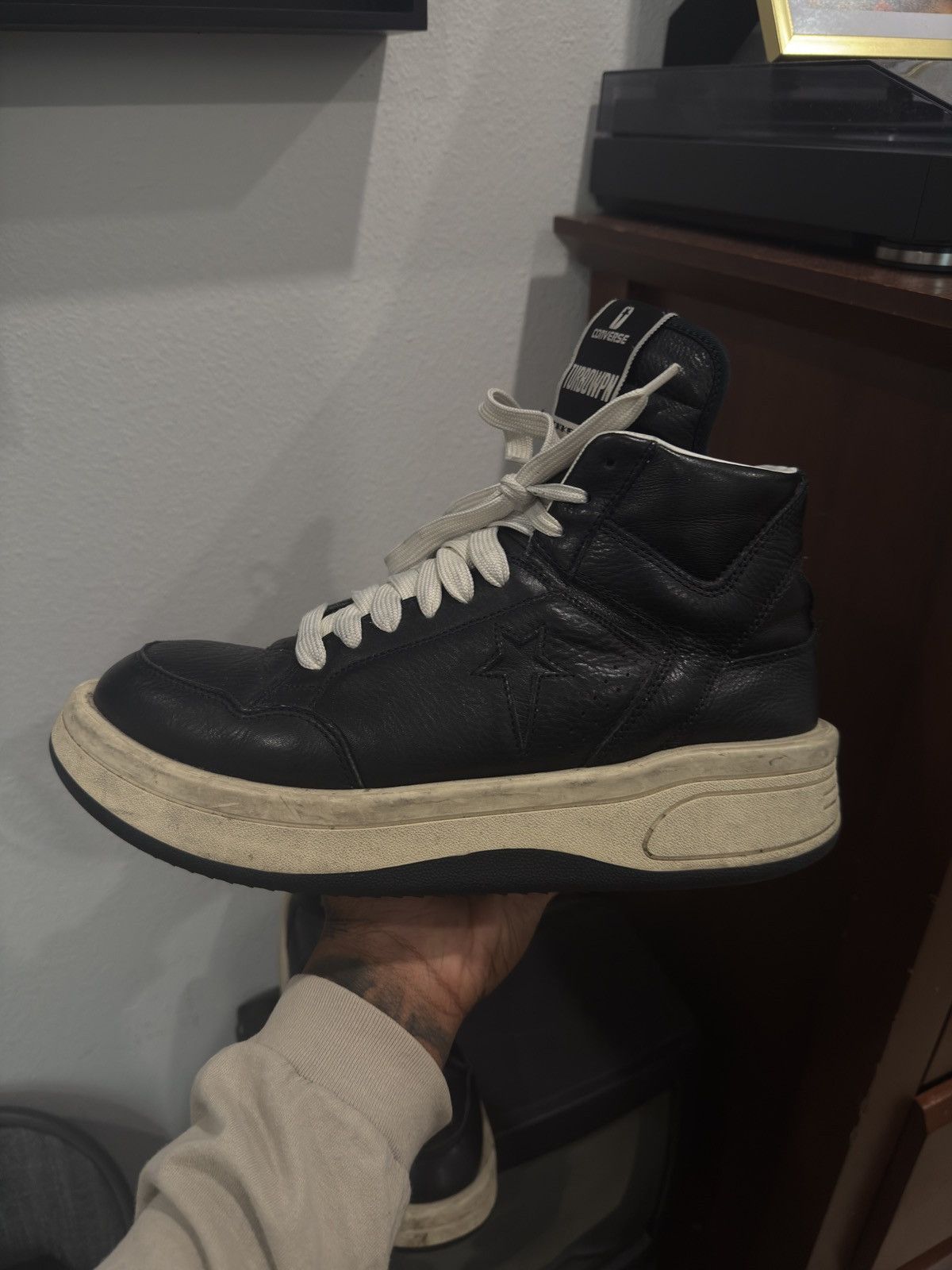 Converse × Rick Owens Drkshdw Rick Owens DRKSHDW x Converse TURBOWPN Size US 11.5 / EU 44-45 - 9 Thumbnail
