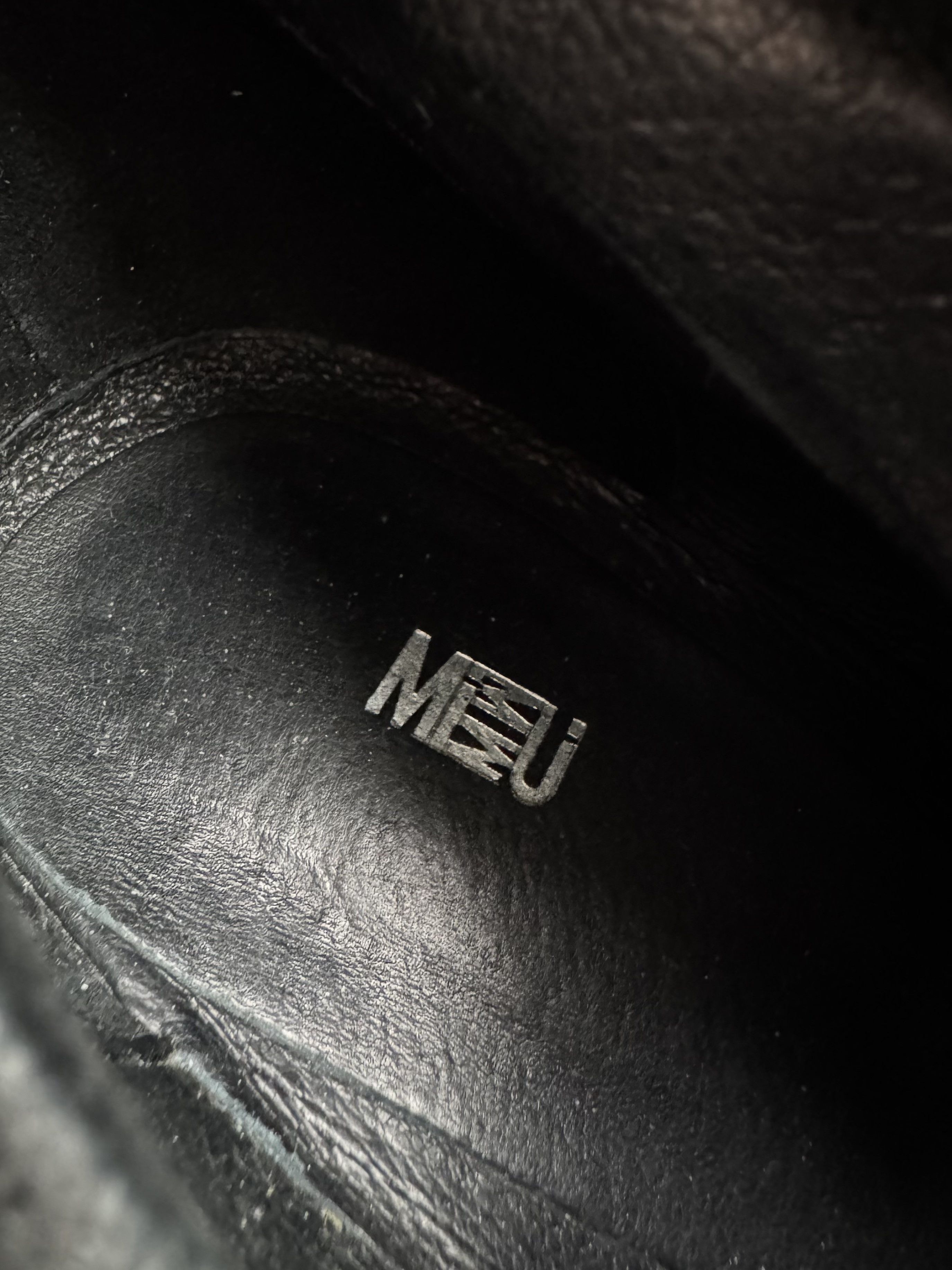 If Six Was Nine Vintage Leather Boots With Straps D15 A780(629) Size US 8 / IT 38 - 12 Thumbnail