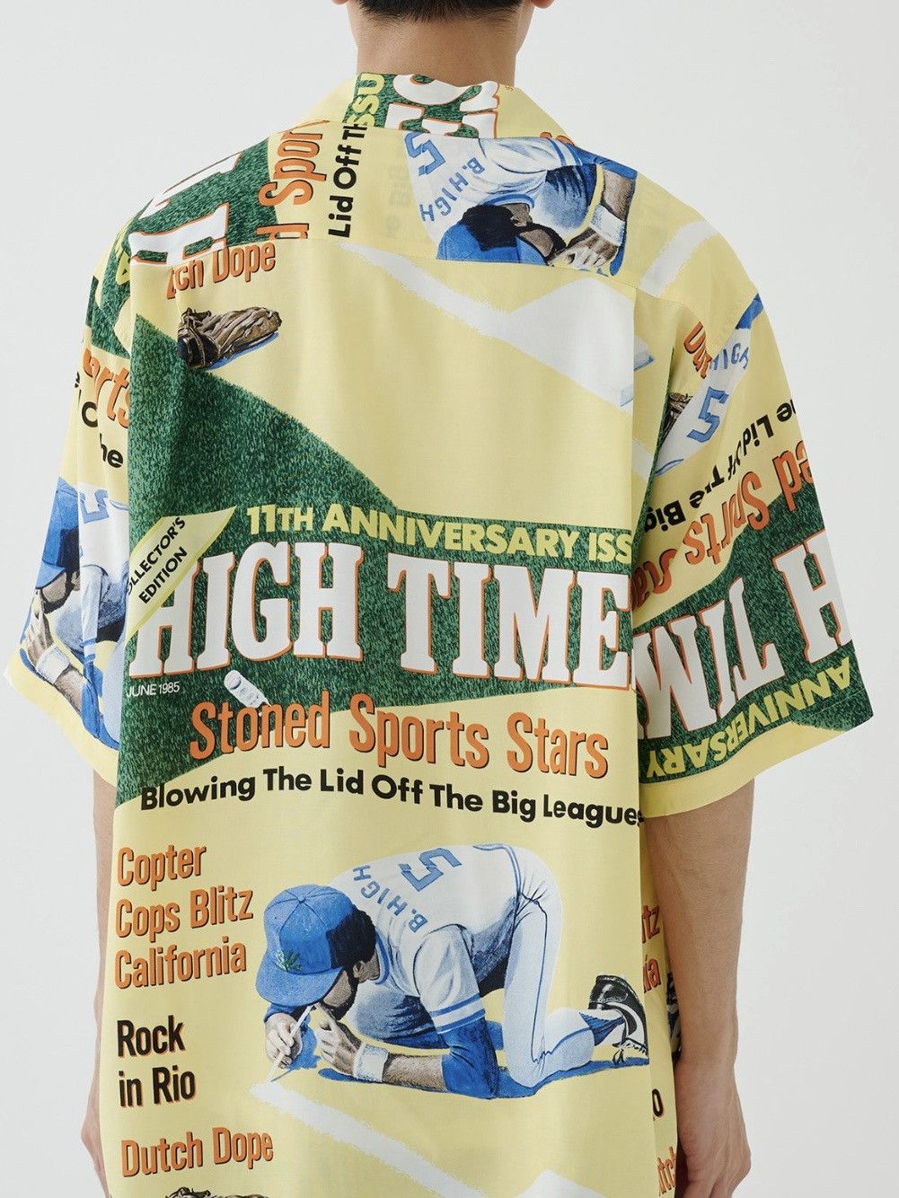 Wacko Maria WACKO MARIA High Times / Hawaiian Shirt "Yellow” Size US M / EU 48-50 / 2 - 2 Thumbnail