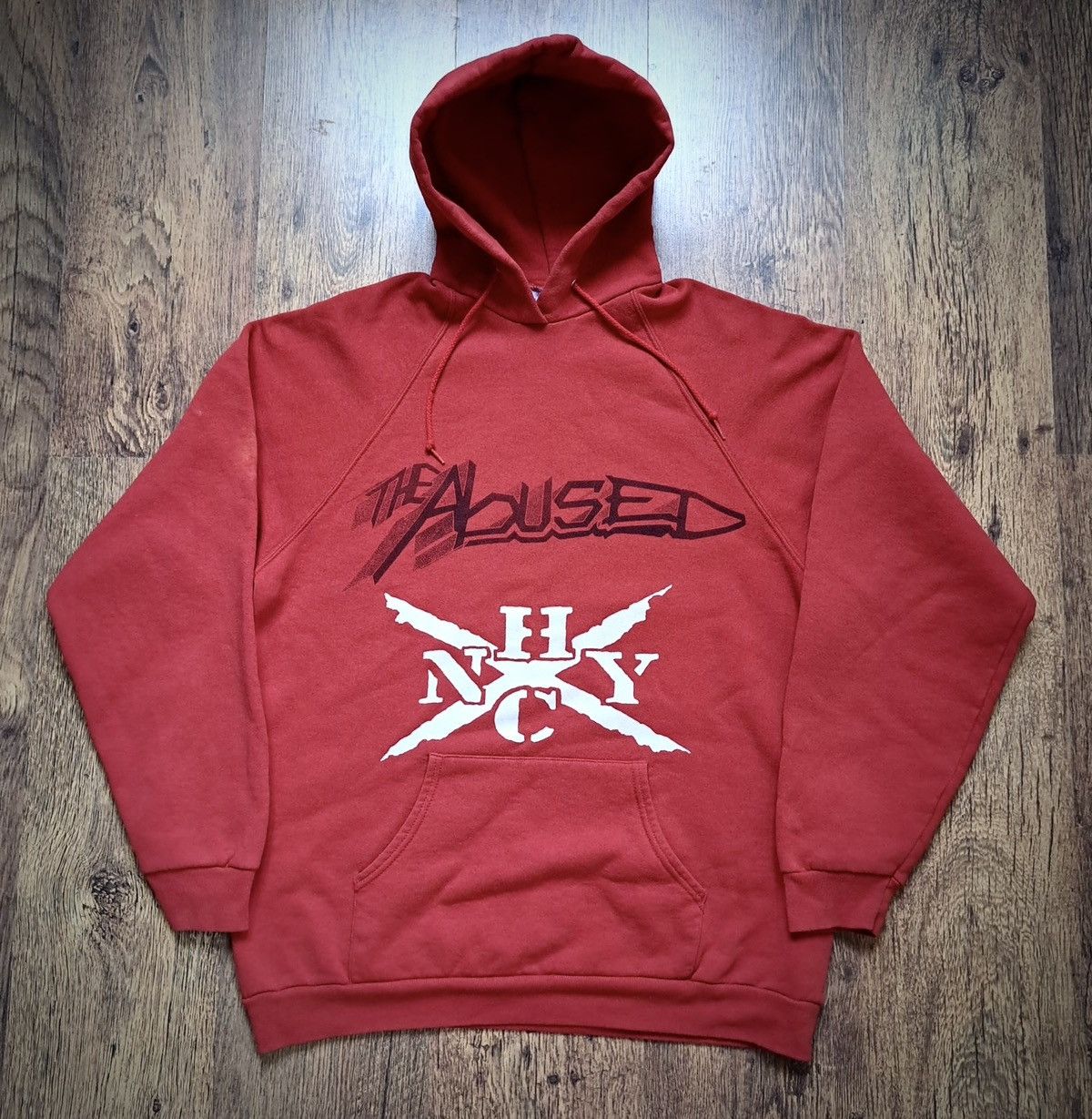 Band Tees THE ABUSED x DRUG FREE YOUTH x Vintage Hoodie Size US XL / EU 56 / 4 - 1 Thumbnail
