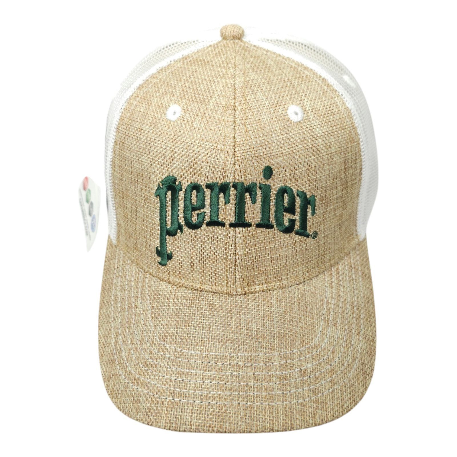 Other Perrier Embroidered Mesh Snapback Cap Canvas Trucker Size ONE SIZE - 1 Thumbnail