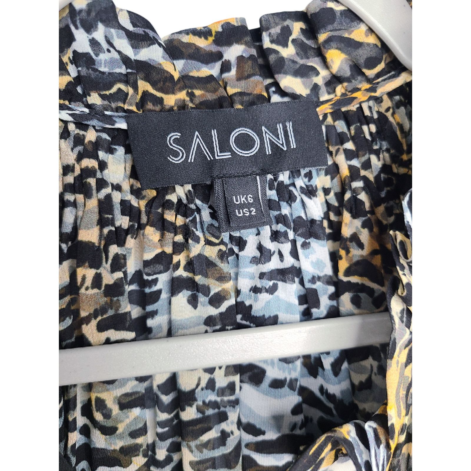 Other Saloni Skye Top | Sheer silk top US size 2 Size XS / US 0-2 / IT 36-38 - 6 Thumbnail
