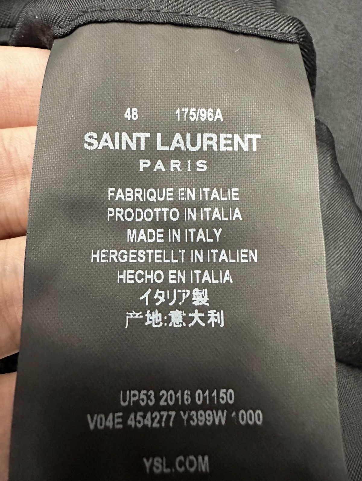 Saint Laurent Paris *RARE* Saint Laurent Paris Sequin Blazer Sz.48 Size 48S - 4 Thumbnail