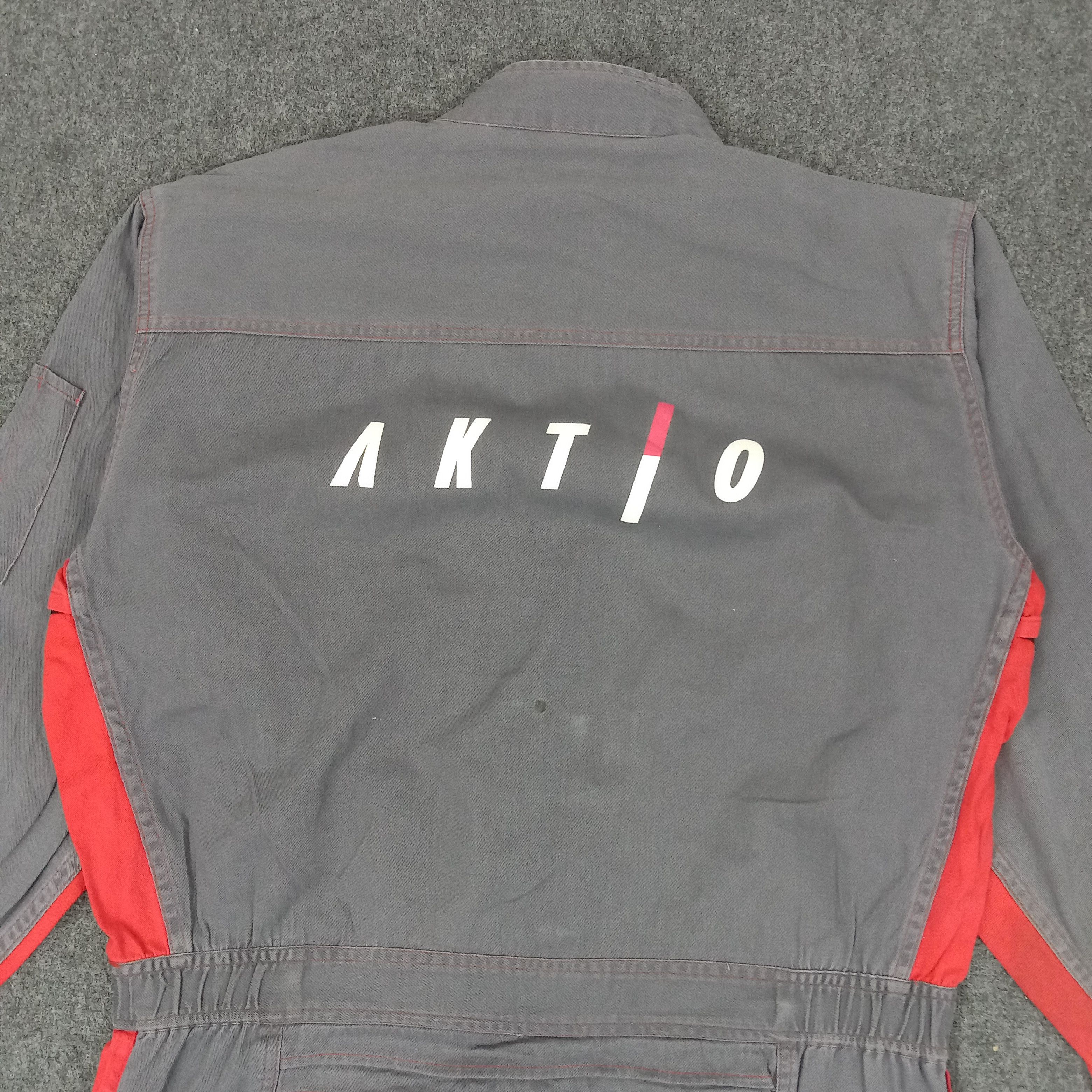Japanese Brand × Vintage Aktlo Japanese Workwear Style Coverall Jacket Size US M / EU 48-50 / 2 - 2 Thumbnail