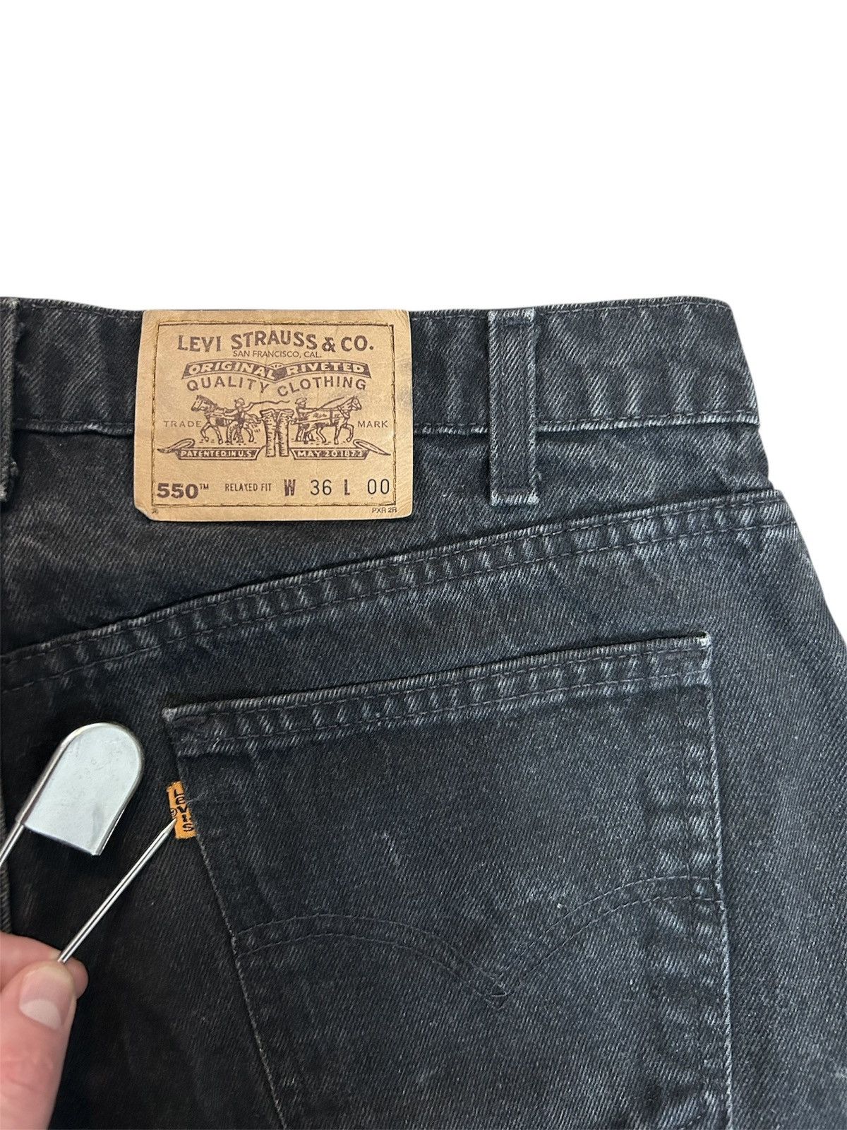 Levi's Orange Tab Levi's Jean Shorts Size US 36 / EU 52 - 3 Thumbnail