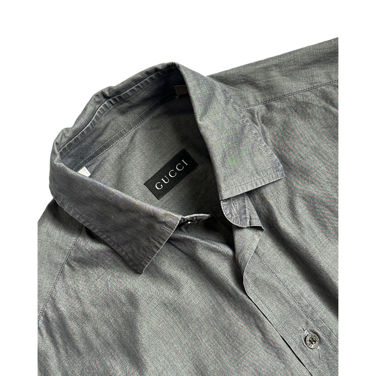 Gucci Gucci by Tom Ford 1990s Button Up Shirt Size US L / EU 52-54 / 3 - 2 Thumbnail