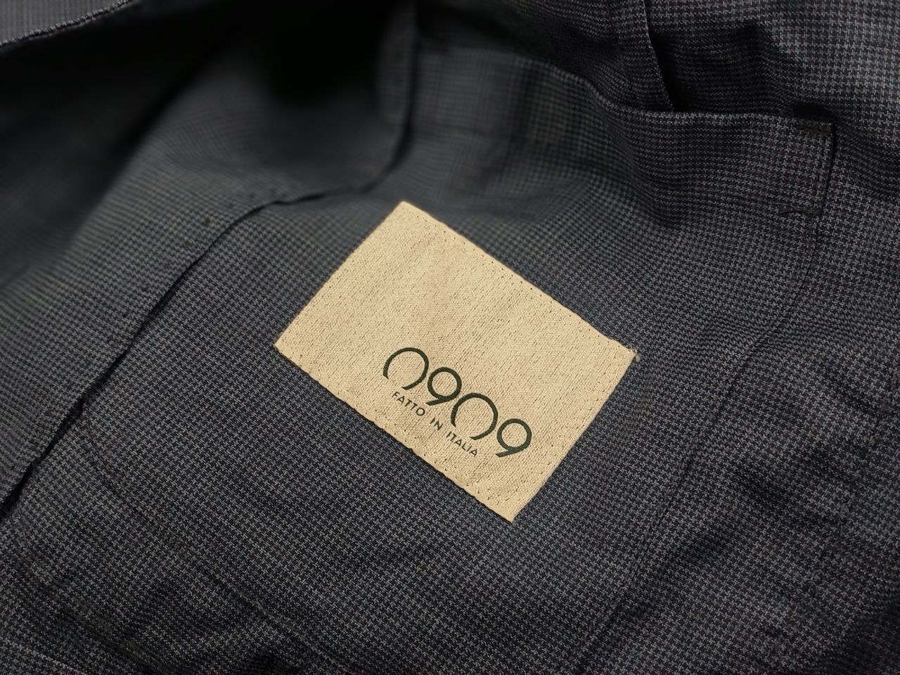 Japanese Brand 0909 Fatto in Italy Design Classic Suit Blazer Jacket Pants Size 46R - 17 Thumbnail