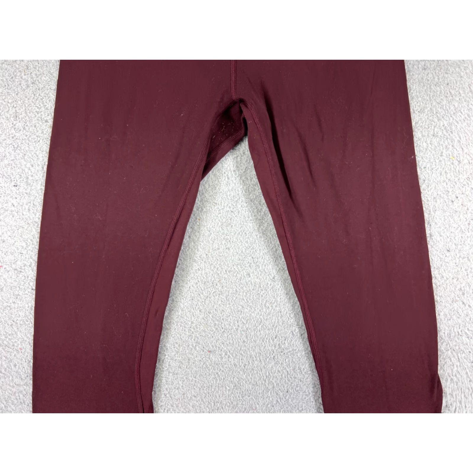 Lululemon Lululemon Leggings Womens 2 Red Wunder Under Crop Yoga High Rise LW6AG0S Cropped Pockets 22in Inseam Relaxed Skinny Size 26" / US 2 / IT 38 - 3 Thumbnail