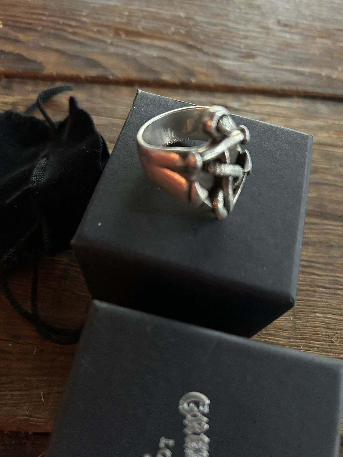 The Great Frog TGF Anchor ring Size 40 - 5 Thumbnail