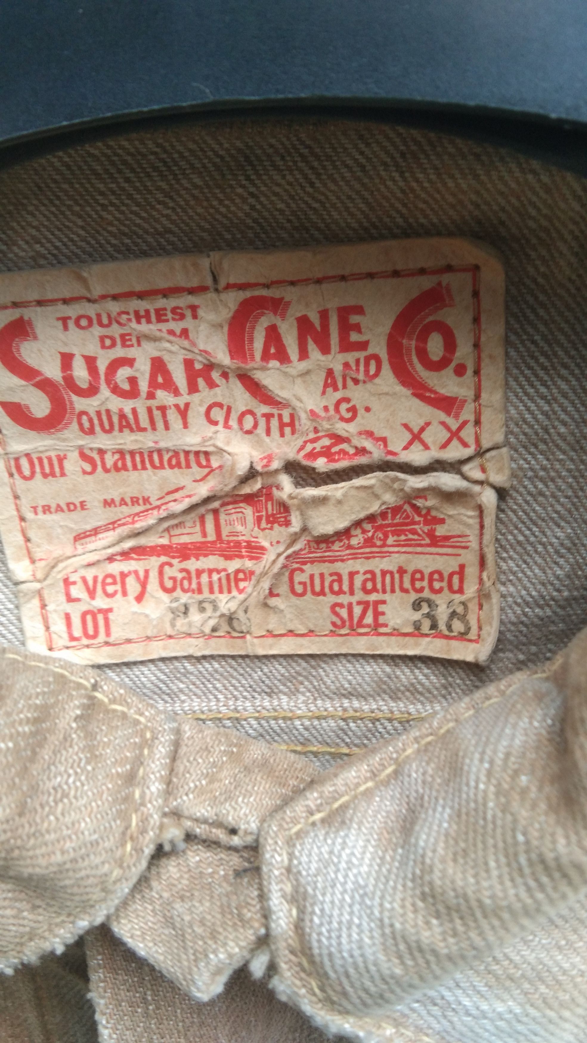 Sugar Cane Sugar cane &co trucker jacket Size US M / EU 48-50 / 2 - 7 Thumbnail