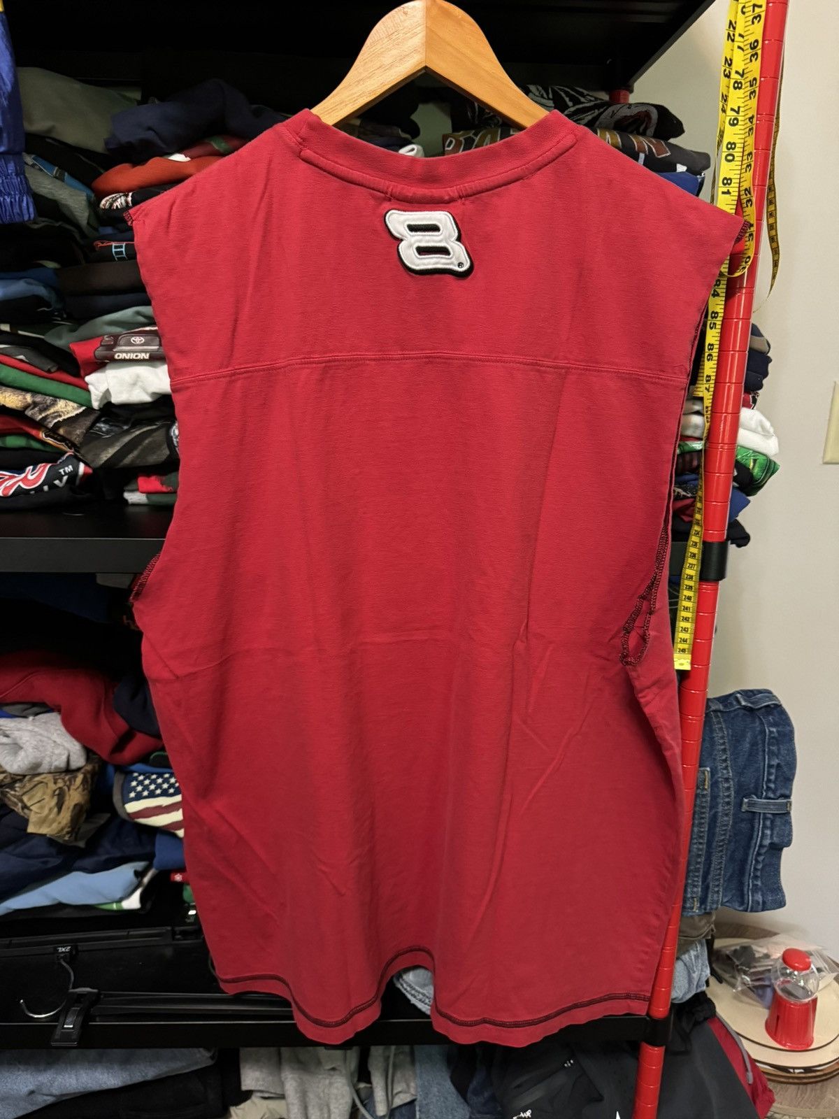 Chase Authentics × NASCAR × Vintage Vintage Dale Jr cut off T shirt Size US XXL / EU 58 / 5 - 6 Thumbnail