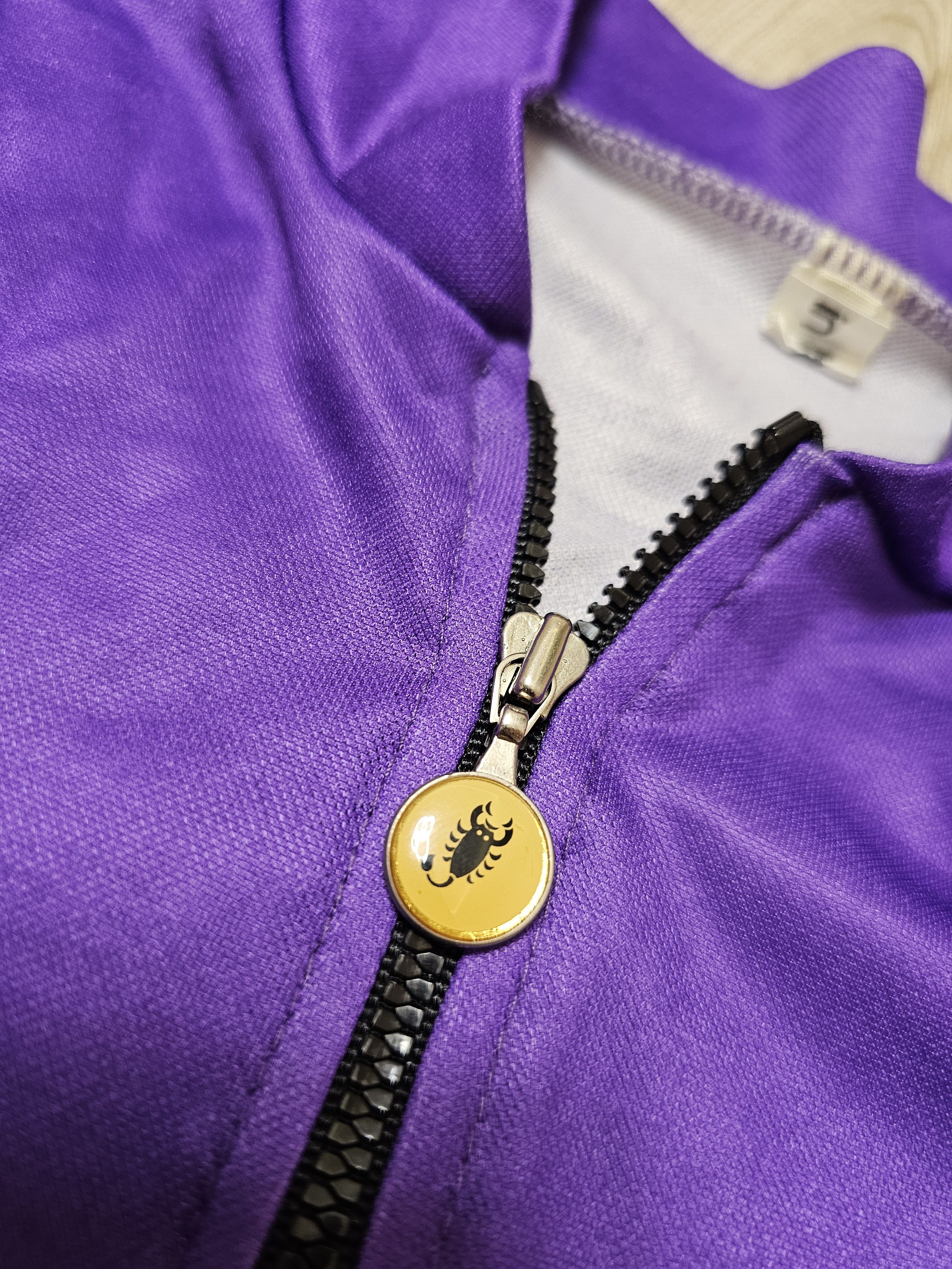 Vintage CASTELLI VINTAGE JERSEY VELO SHIRT PURPLE PRO RACE CYCLING Size US L / EU 52-54 / 3 - 7 Thumbnail