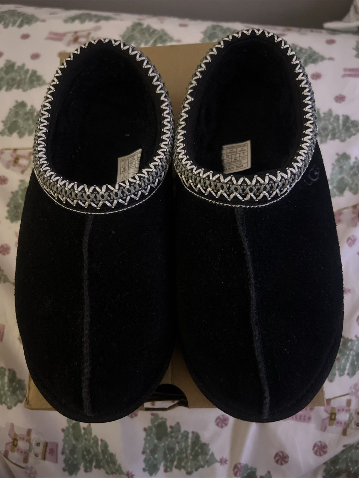 Ugg Uggs Tasman Black Size 8 Used Very Good Condition with Box Size US 8 / IT 38 - 1 Thumbnail
