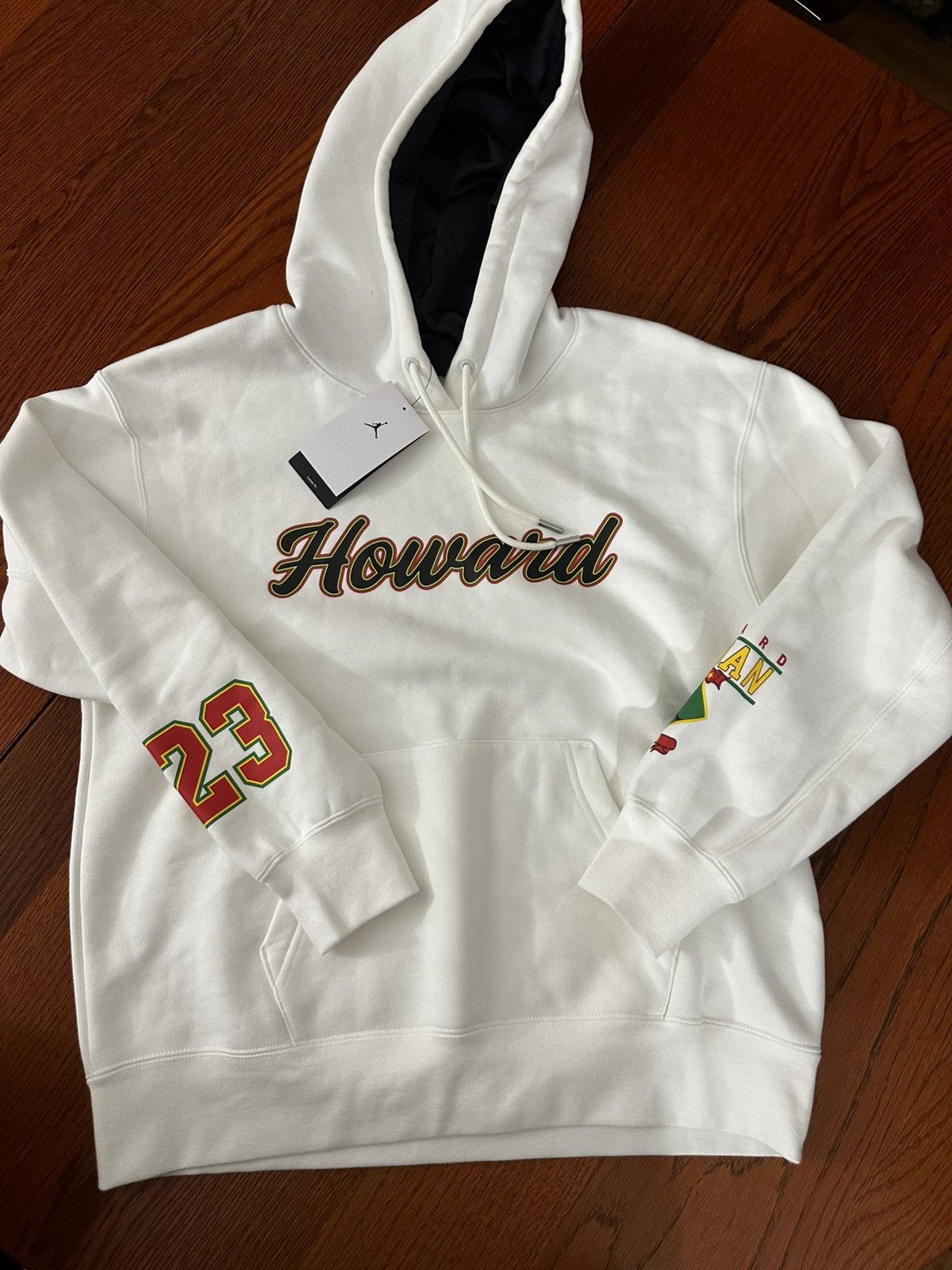 Jordan Brand Nike Jordan x Howard University Pullover Hoodie Size S / US 4 / IT 40 - 1 Thumbnail