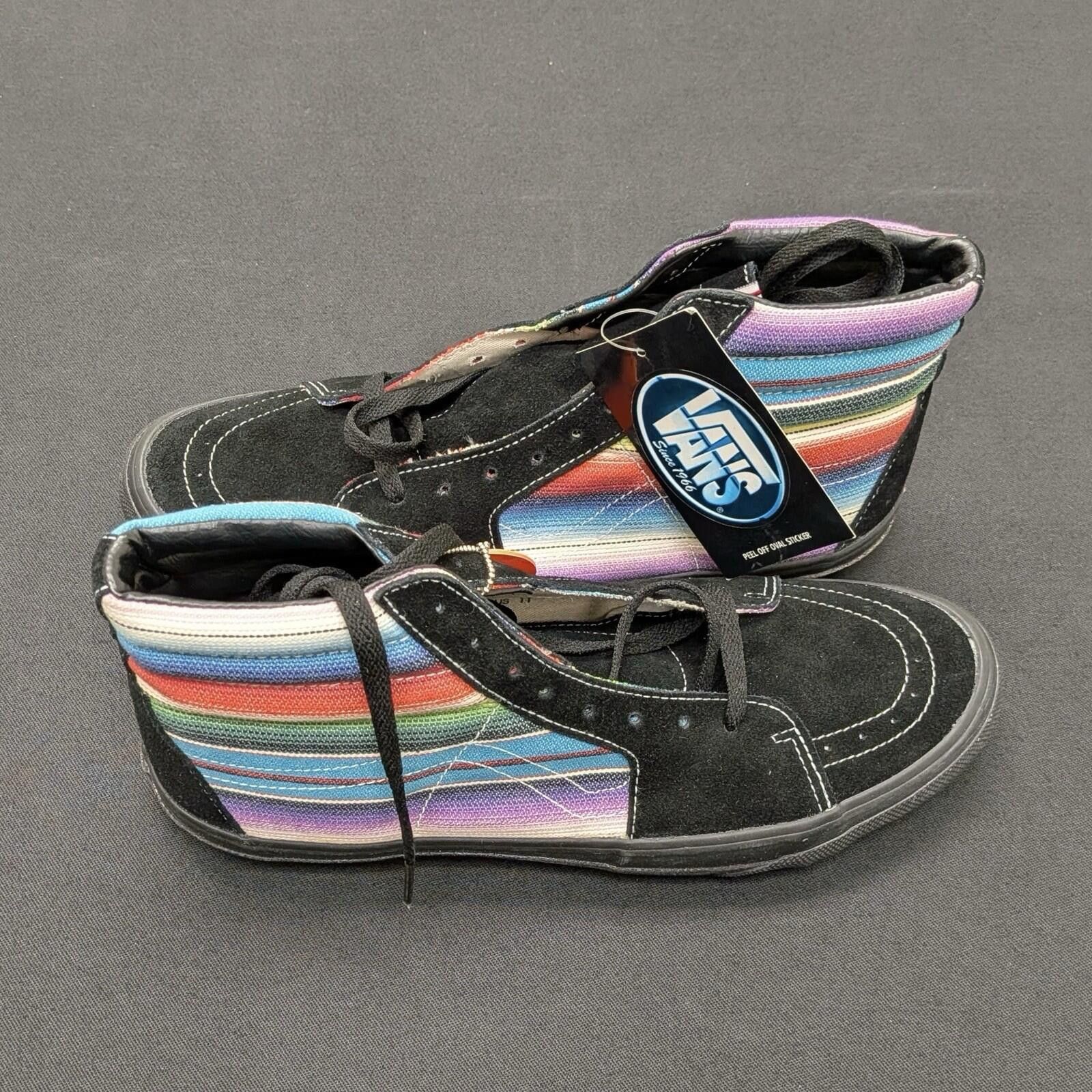 Vans Vans Sk8-Hi V38 BE(RB) Black US11 Size US 11 / EU 44 - 1 Thumbnail