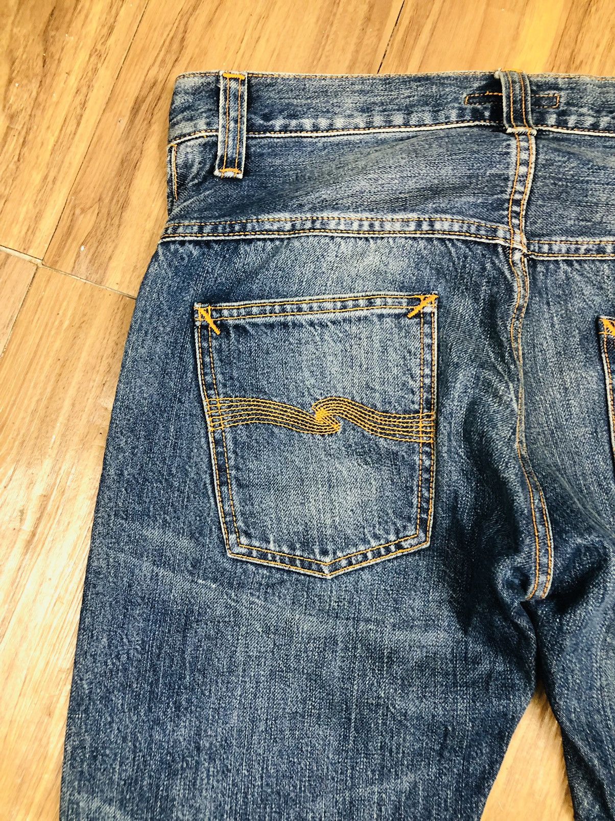 Nudie Jeans Distressed Nudie Jeans (33) Size US 32 / EU 48 - 20 Thumbnail
