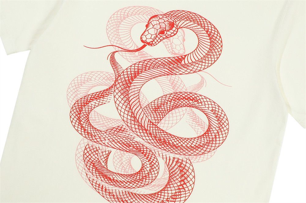 Japanese Brand × Vintage Men's slim fit casual trendy snake print T-shirt Size US M / EU 48-50 / 2 - 4 Thumbnail