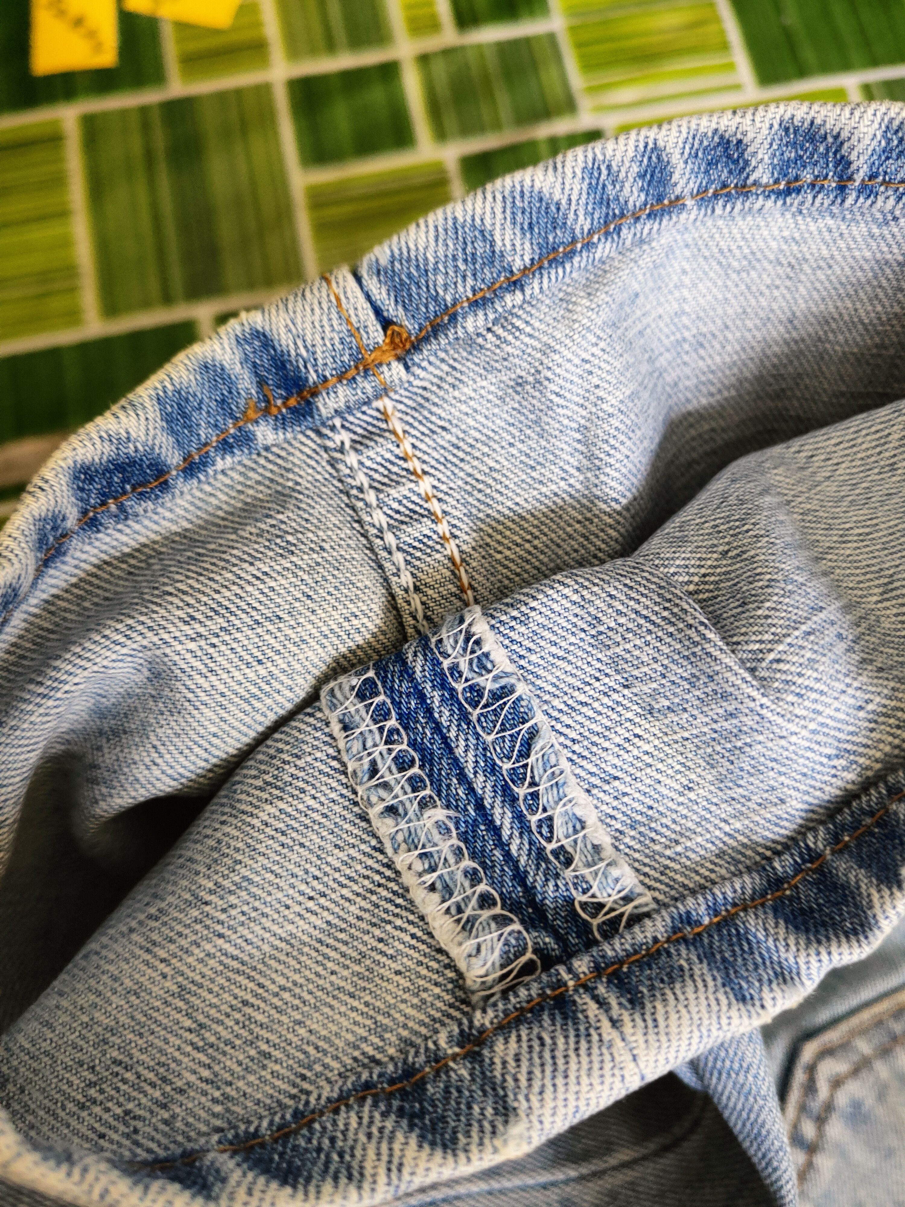 Levi's Levi's Blue Distressed Ripped Jeans #S2822 Size US 31 - 12 Thumbnail