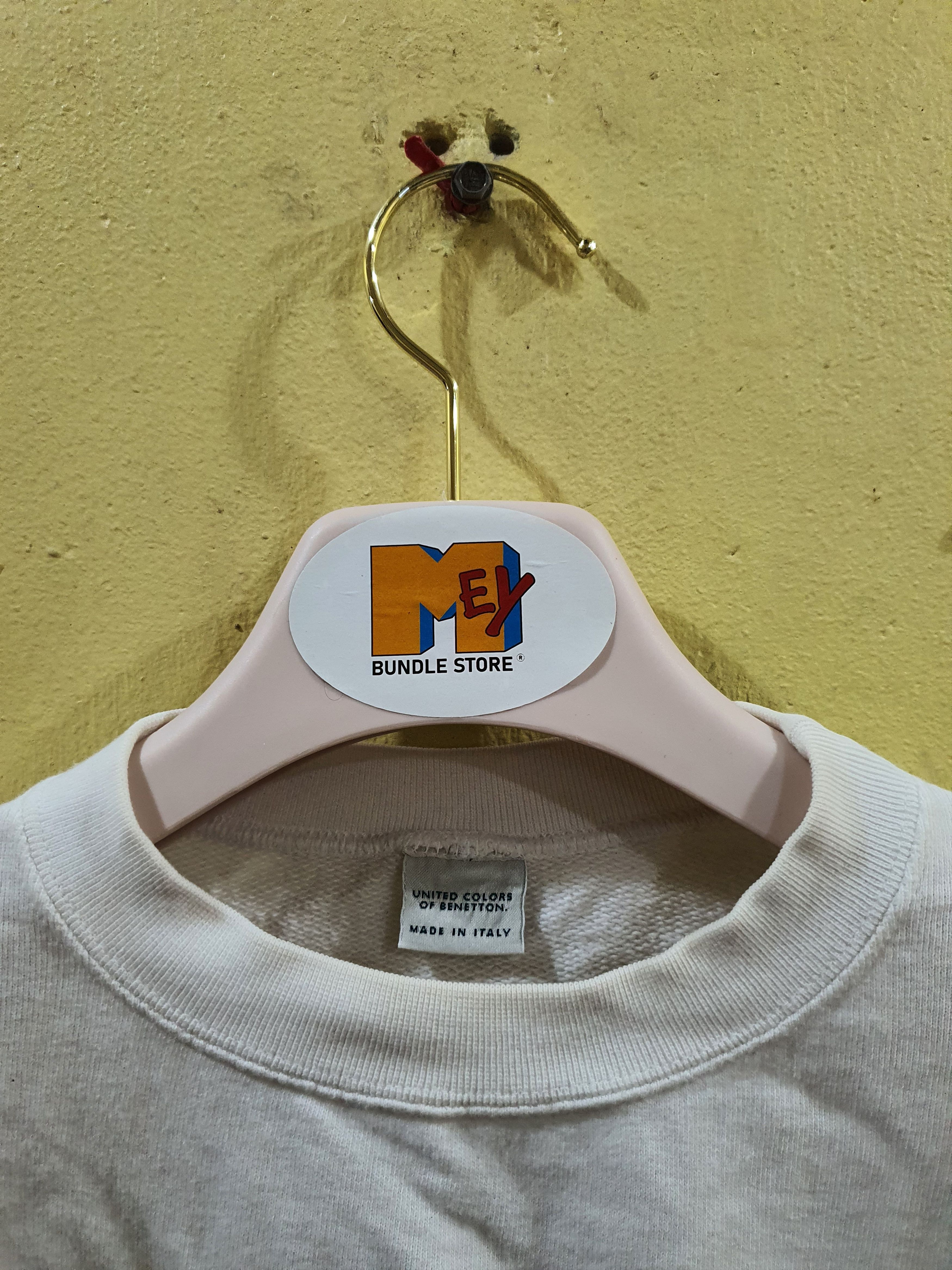 Benetton vintage 90s Benetton F1 Racing Team white crewneck sweatshir Size US M / EU 48-50 / 2 - 3 Thumbnail