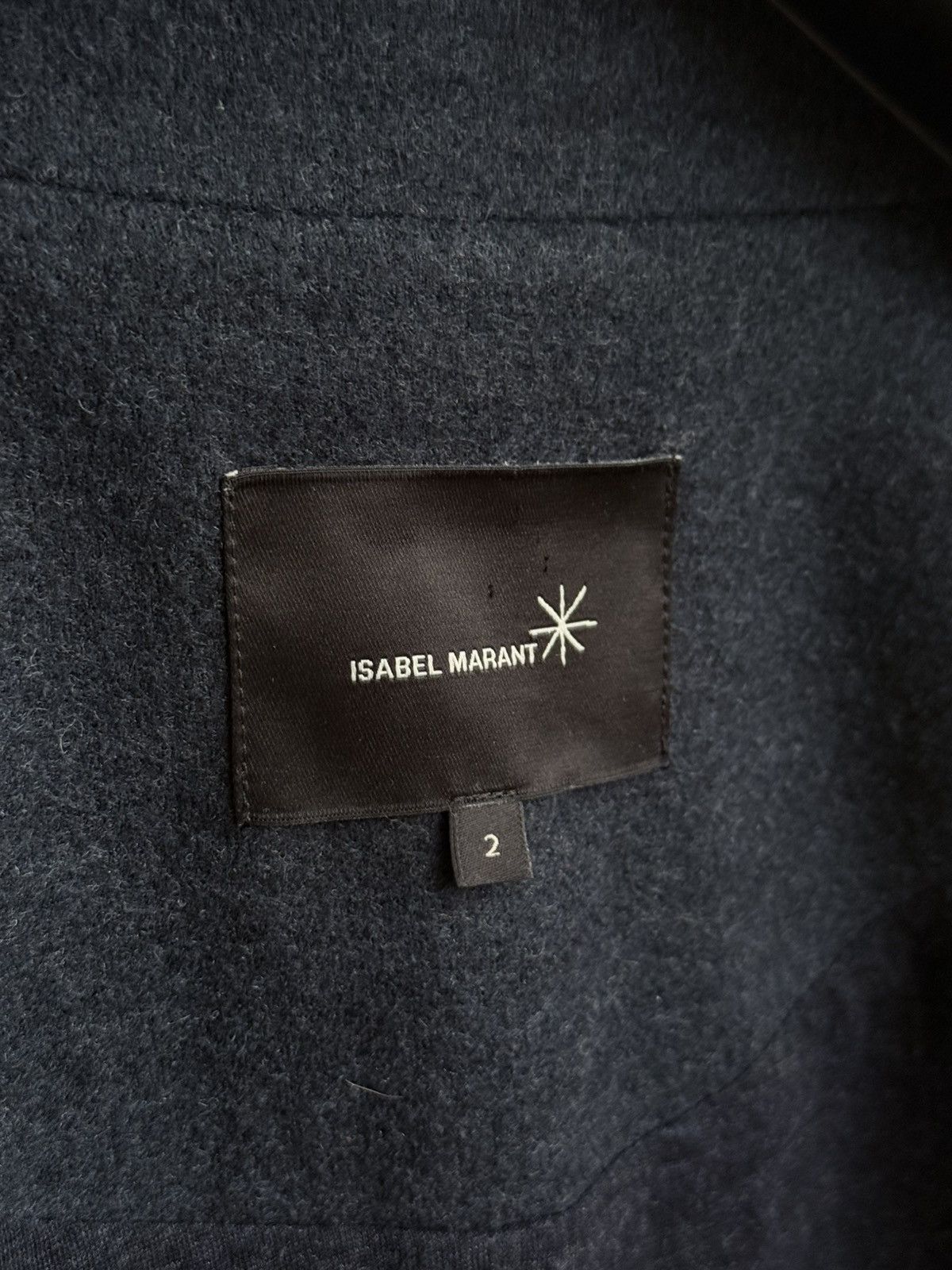 Isabel Marant Isabel Marant Navy Blue Wool Jacket Size S / US 4 / IT 40 - 7 Thumbnail