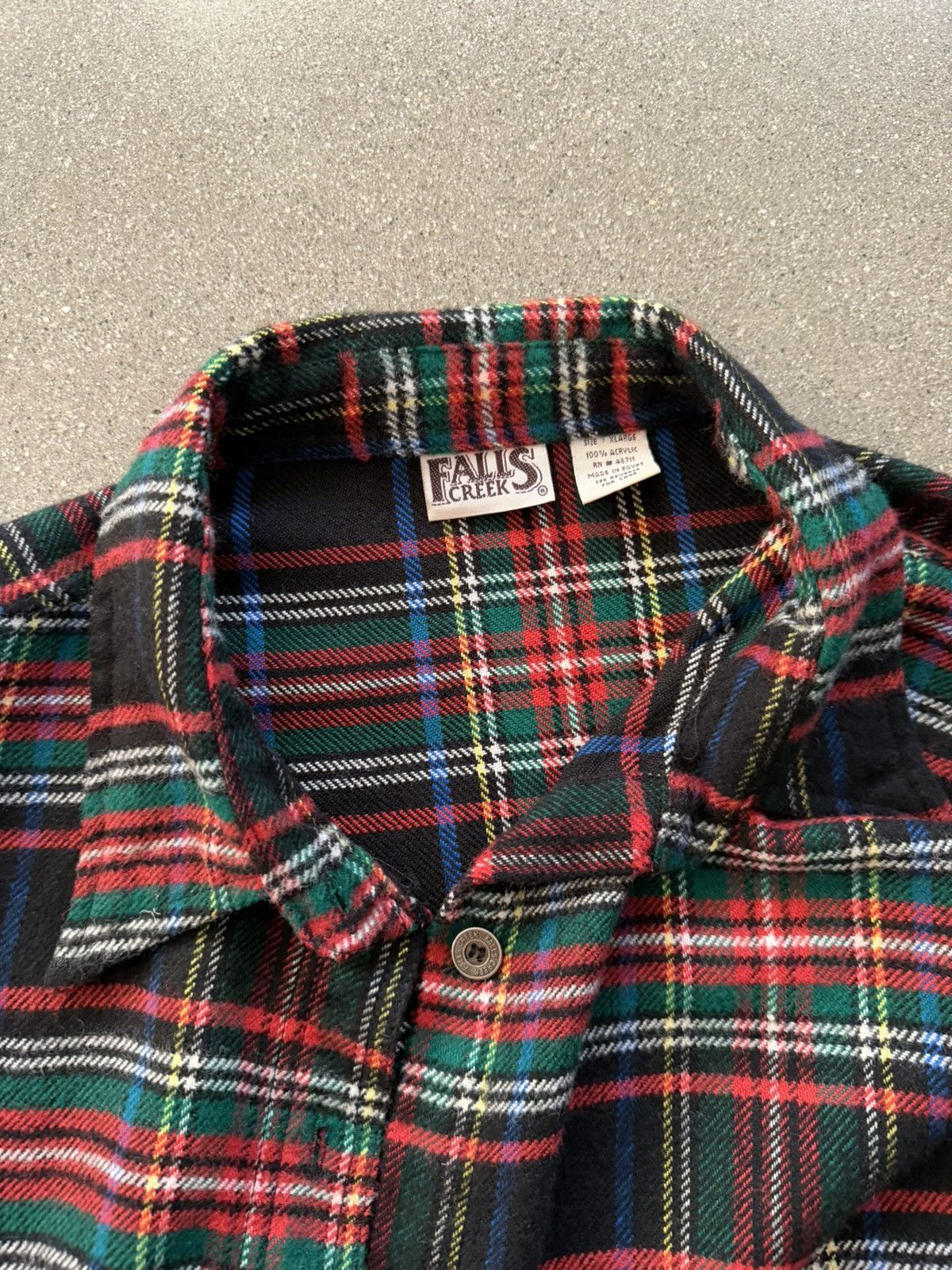 Vintage Falls Creek Vintage Flannel Size US XL / EU 56 / 4 - 3 Thumbnail