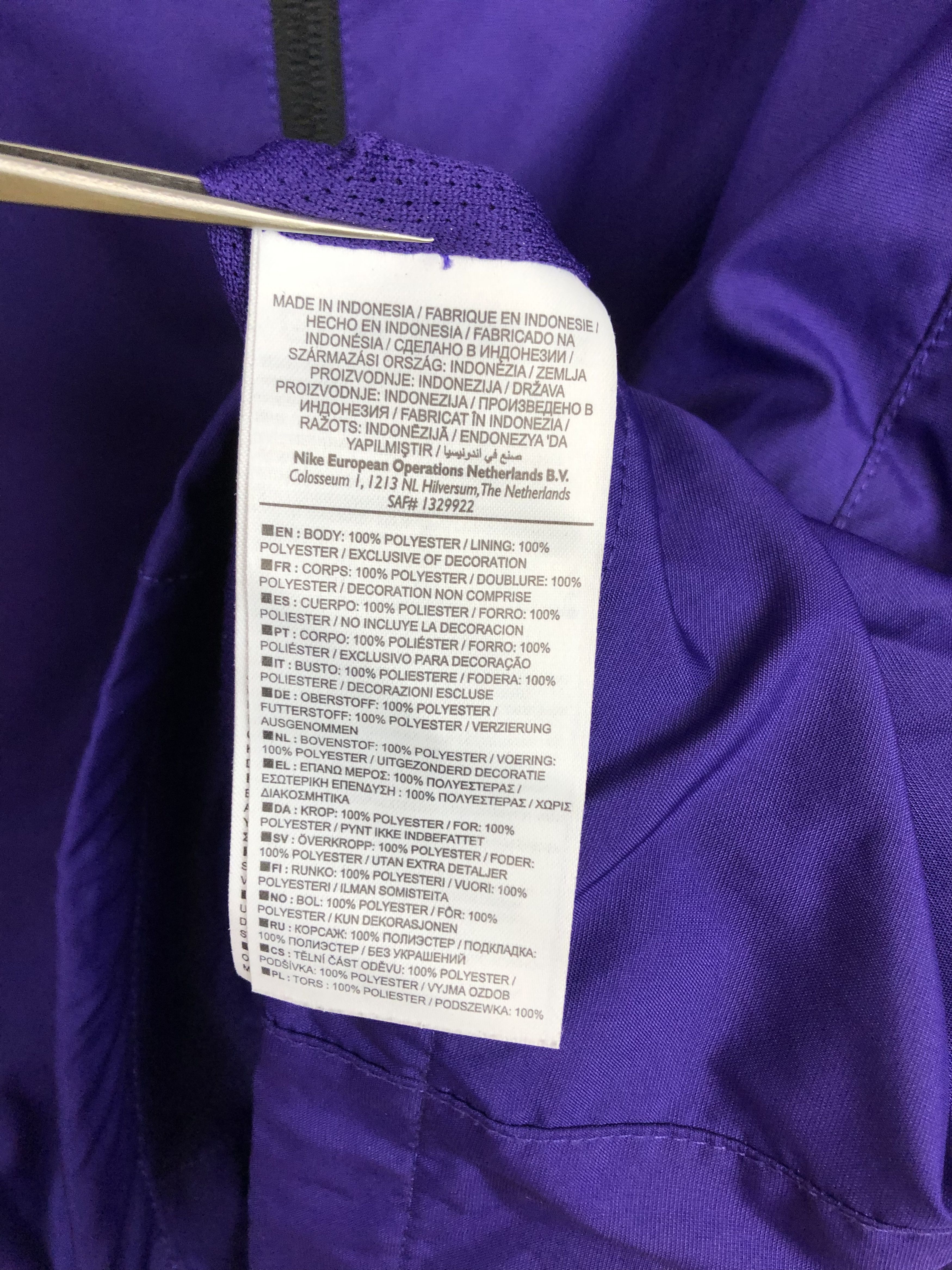 Nike Nike Arsenal Football Training Jacket Soccer Track Gunners Size US L / EU 52-54 / 3 - 7 Thumbnail