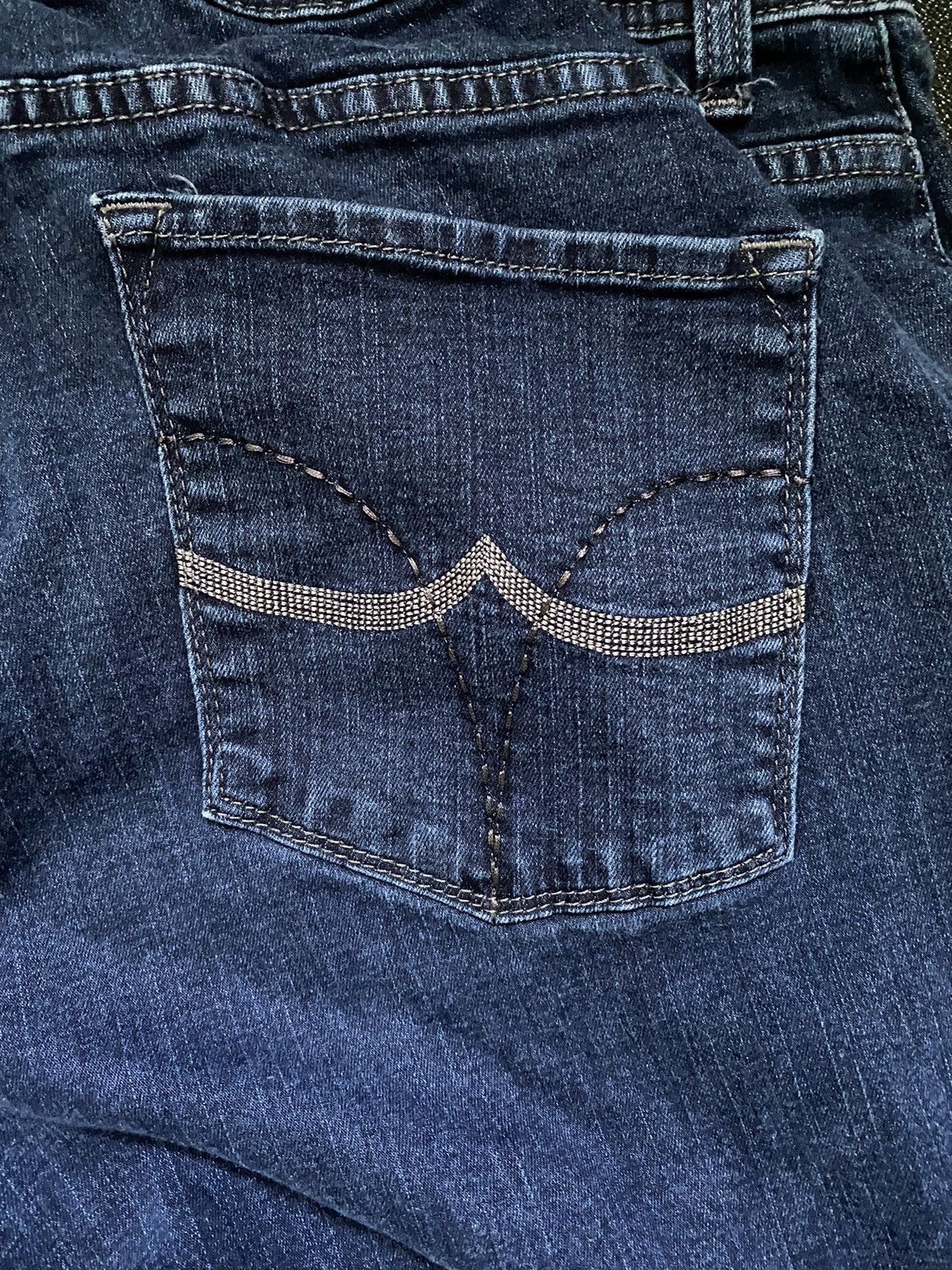 Lee × Vintage Dark Blue Lee Denim Size 34" / US 12 / IT 48 - 5 Thumbnail
