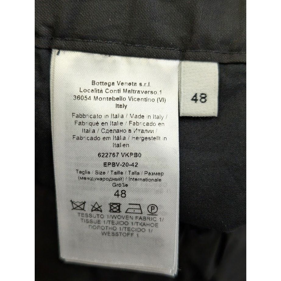 Bottega Veneta o1rshd1 Technical Coated Toile Pants in Black Size US 32 / EU 48 - 19 Thumbnail