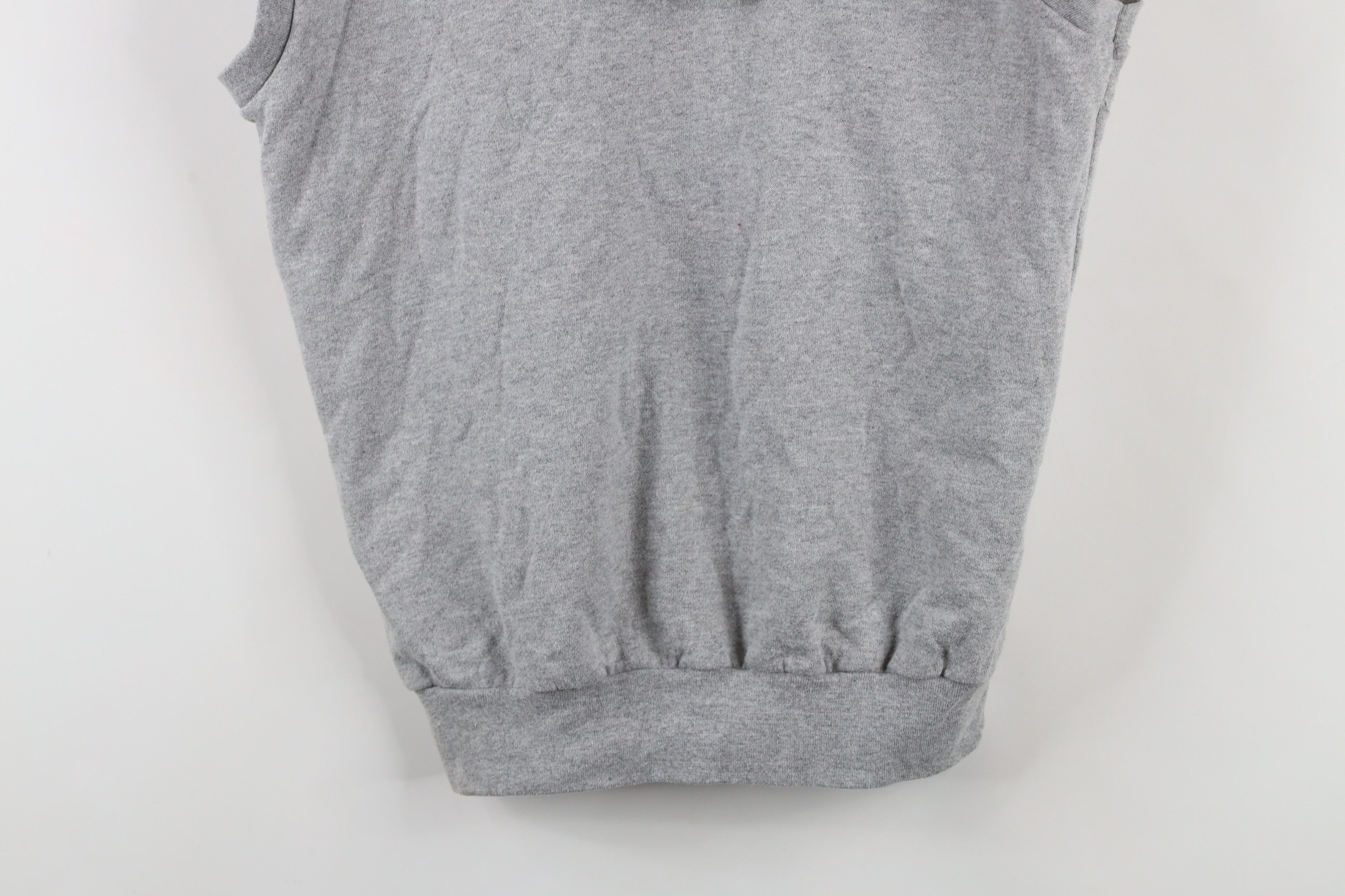 Vintage Vintage 70s 80s Beach Sleeveless Hoodie Sweatshirt USA Size L / US 10 / IT 46 - 12 Thumbnail