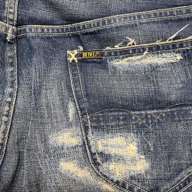 RRL Ralph Lauren RRL Ralph Lauren Niuwang jeans are damaged and worn out Size US 34 / EU 50 - 9 Thumbnail