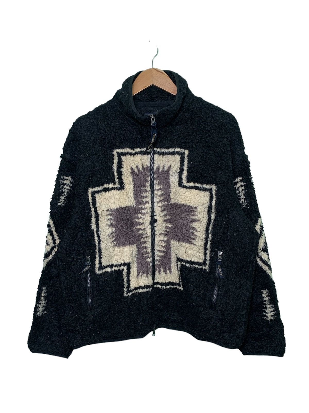 Vintage Pendleton Fleece Sherpa Jacket