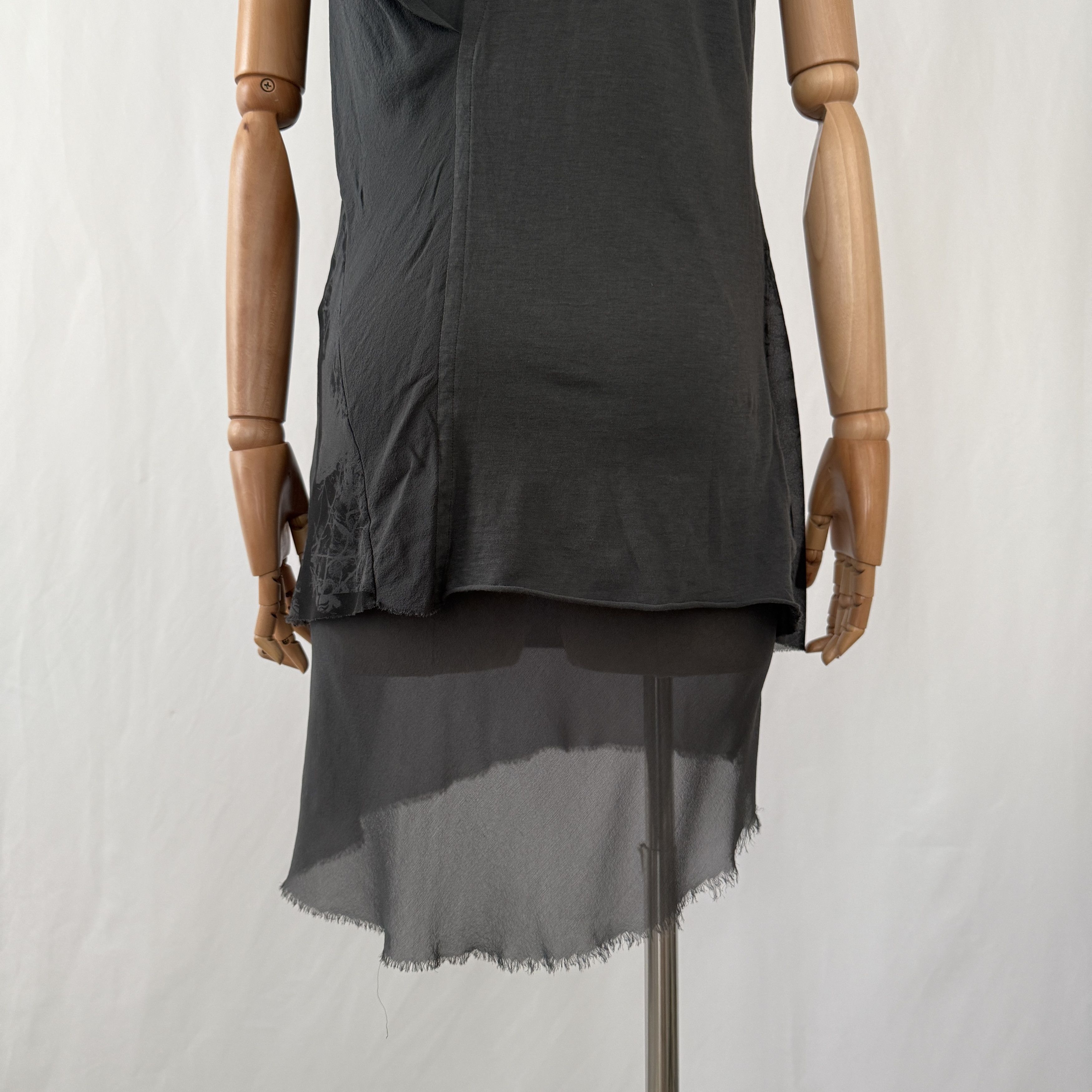 Ilaria Nistri ROQUE ILARIA NISTRI Silk/Cotton Dress Size M / US 6-8 / IT 42-44 - 8 Thumbnail